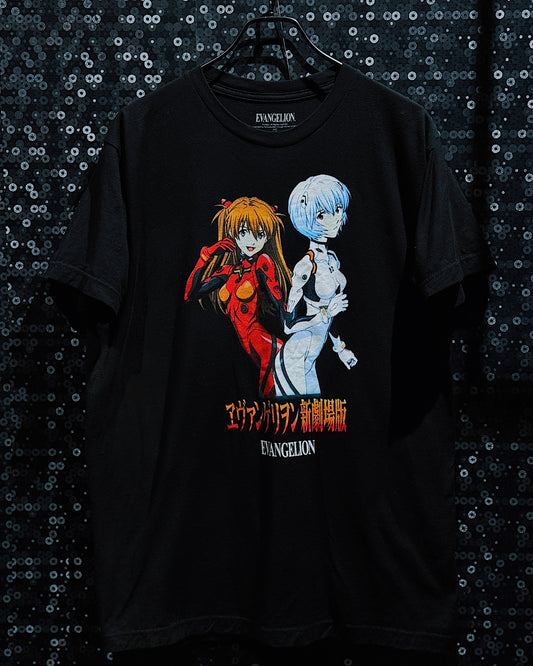 【ÆIEM】official EVANGELION Asuka Langley & Rei Ayanami Graphic T-shirt