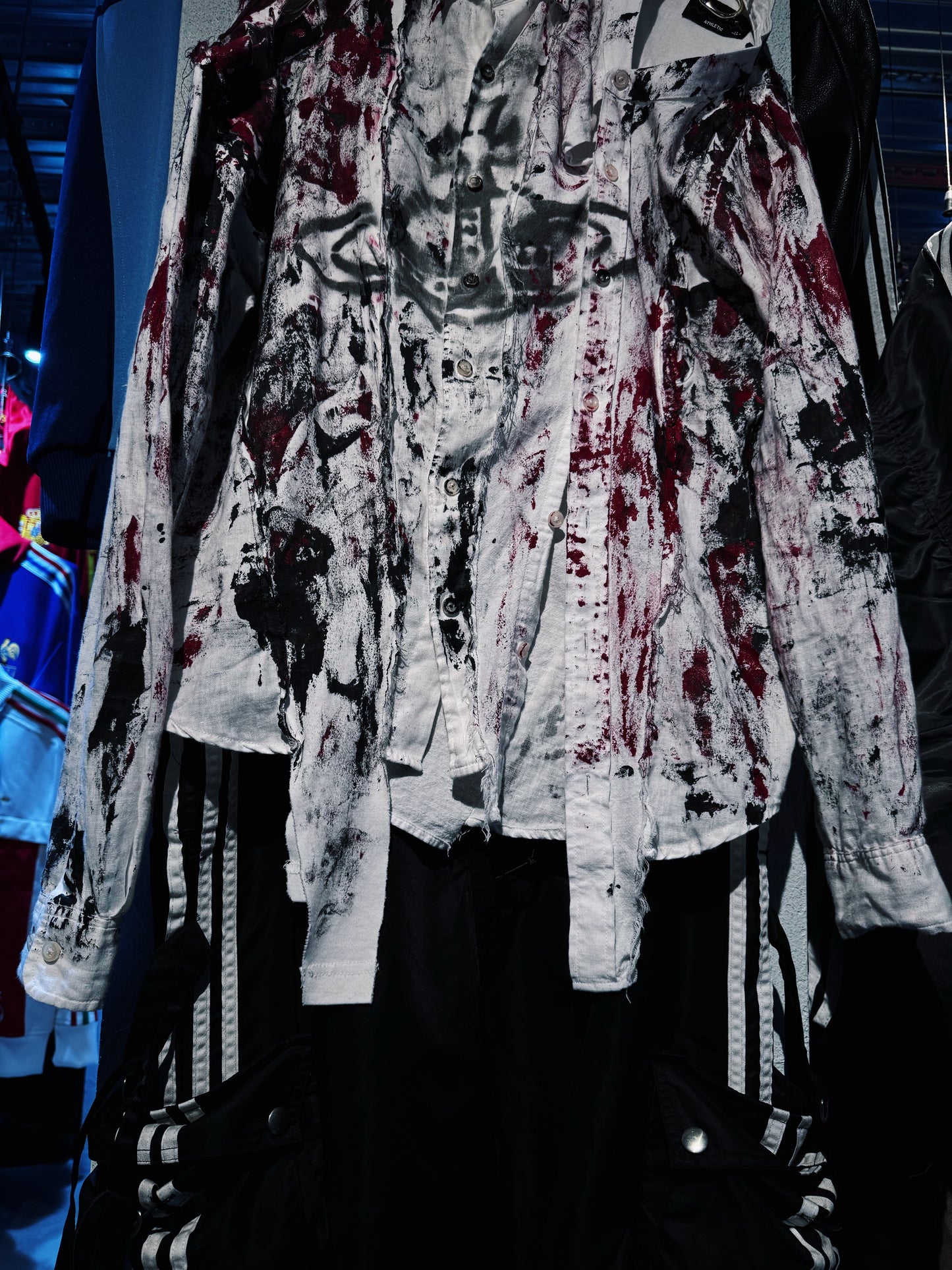 "vivid notes"再構築 The Anarchist's painting design Orbit shirt