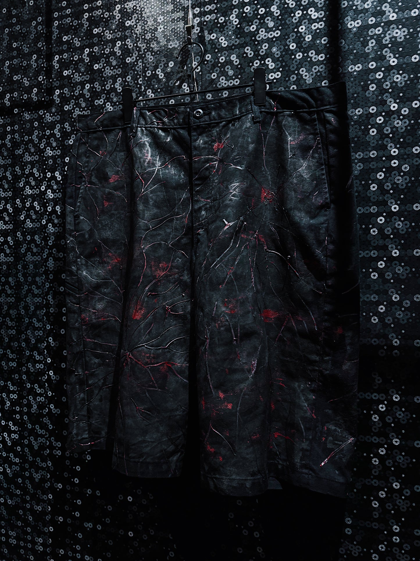【ÆIEM】vivid notes IRON VEIN hurf pants