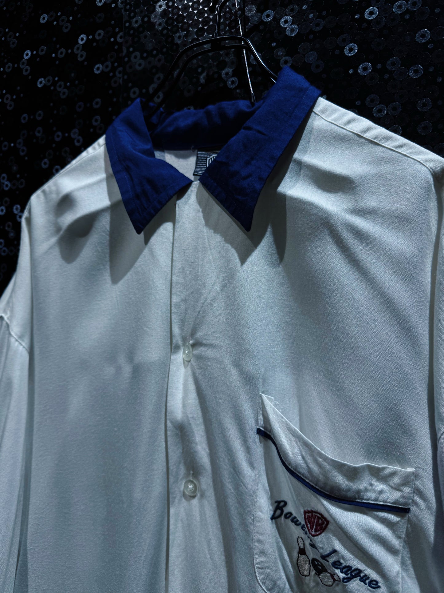 【ÆIEM】Warner Bros. Vintage “Taz Bowling League” Open Collar Shirt