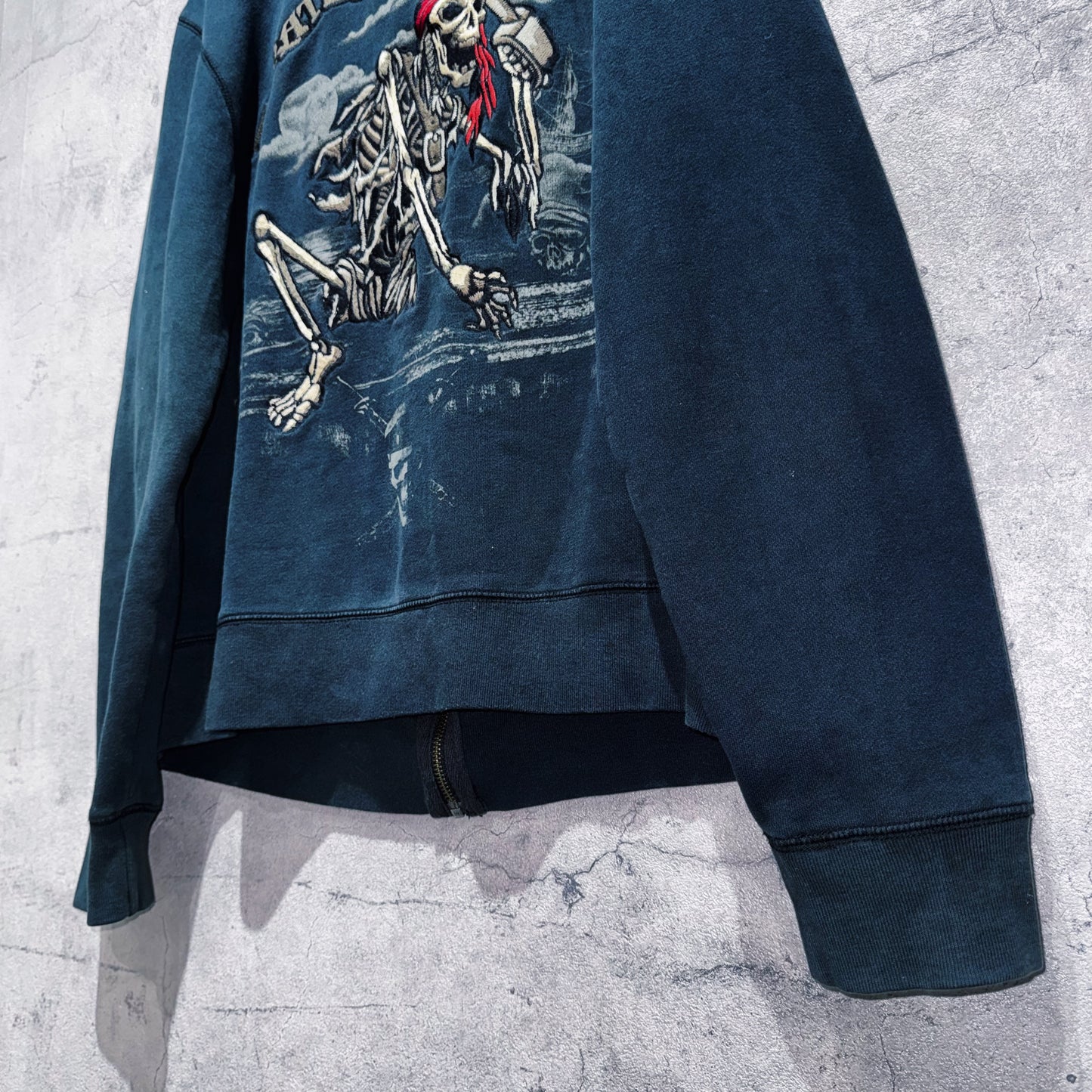 "PIRATES of the CARIBBEAN"embroidery design track jacket