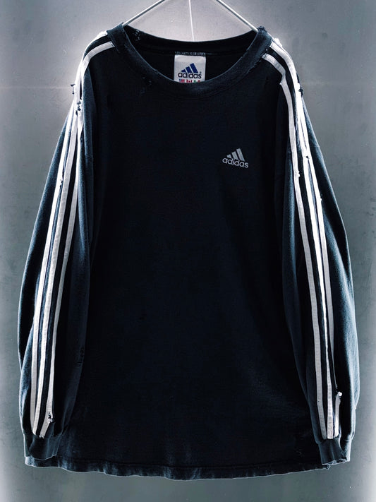 special AYNE Original vintage adidas "boro" Re:make long sleeve T-shirt