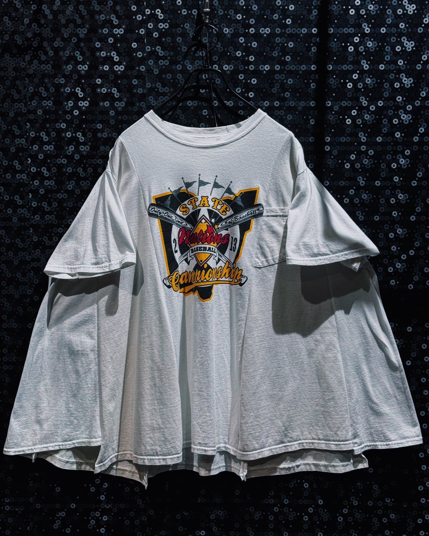 【ÆIEM】再倖築 “Expansion Championship” Big Silhouette Docking T-Shirt