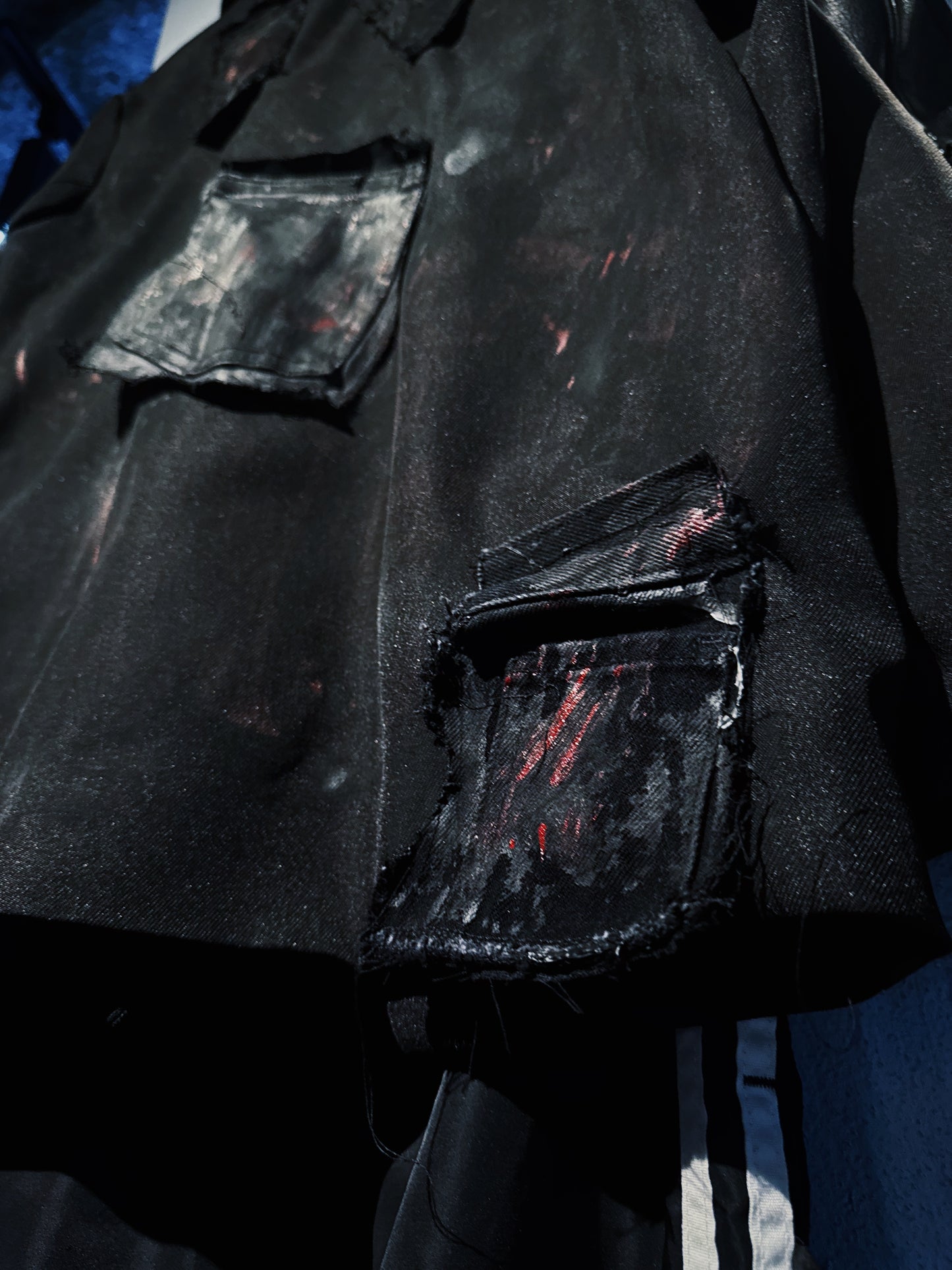 "vivid notes"The Anarchist's Orbit tailored jacket