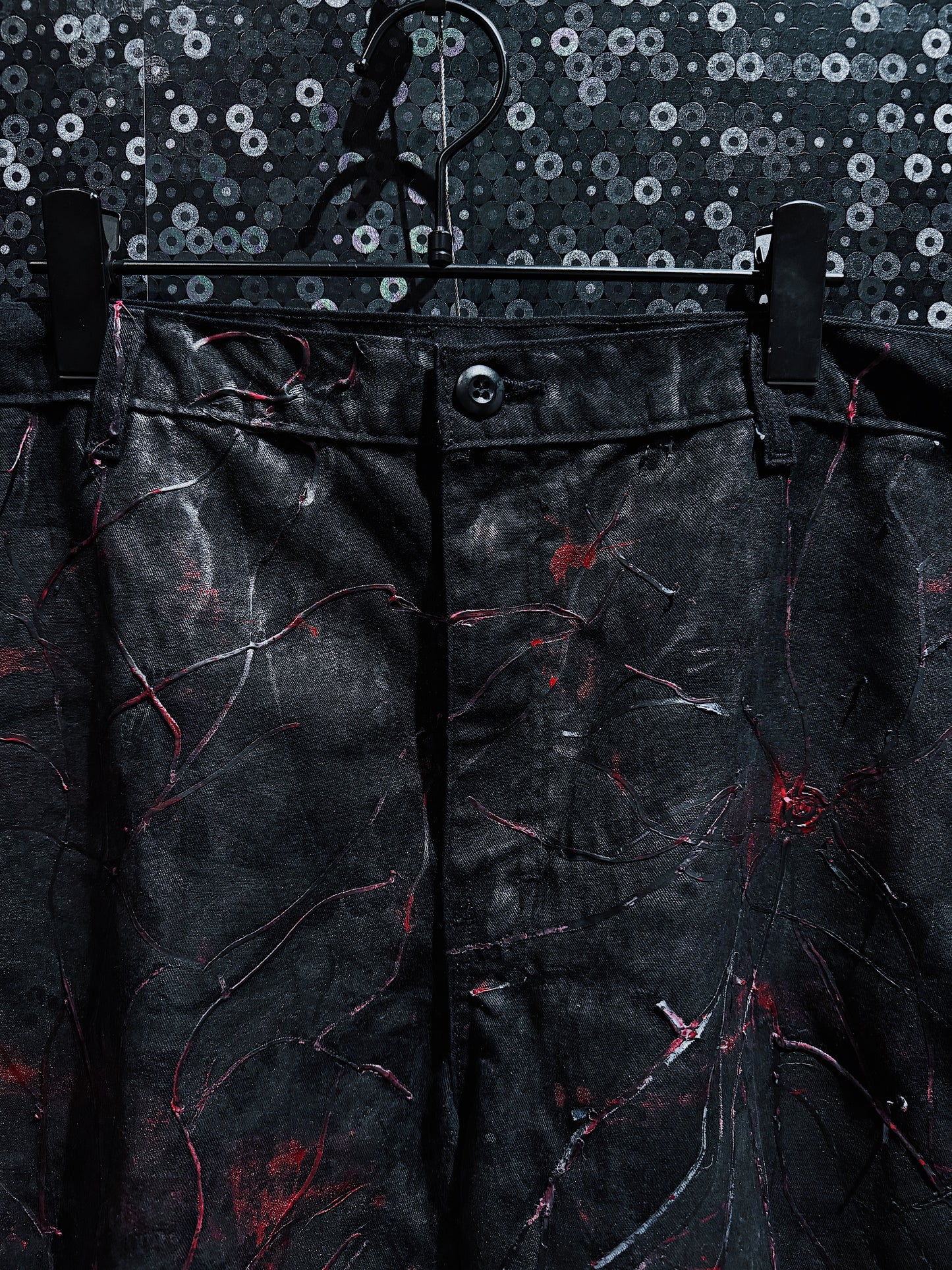 【ÆIEM】vivid notes IRON VEIN hurf pants