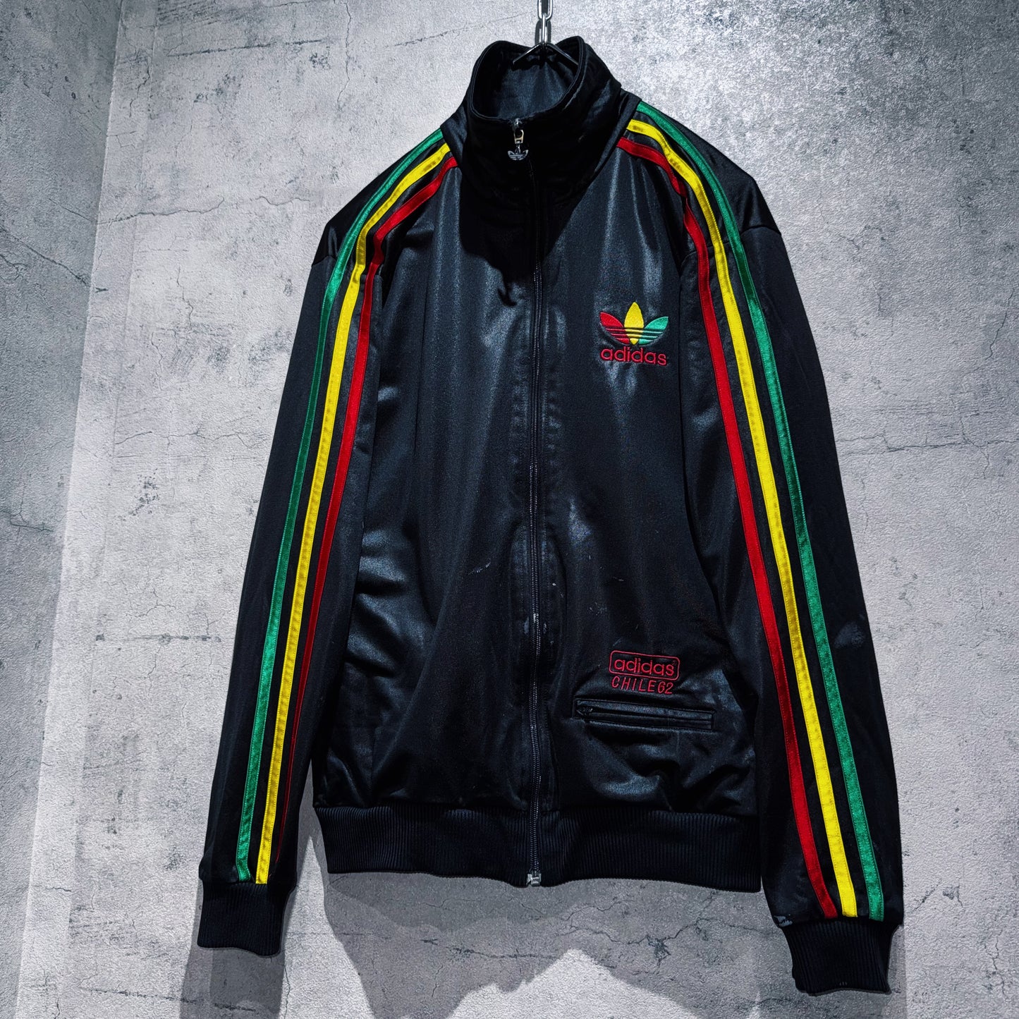 "ADIDAS Originals CHILE62”Trefoil design track jacket