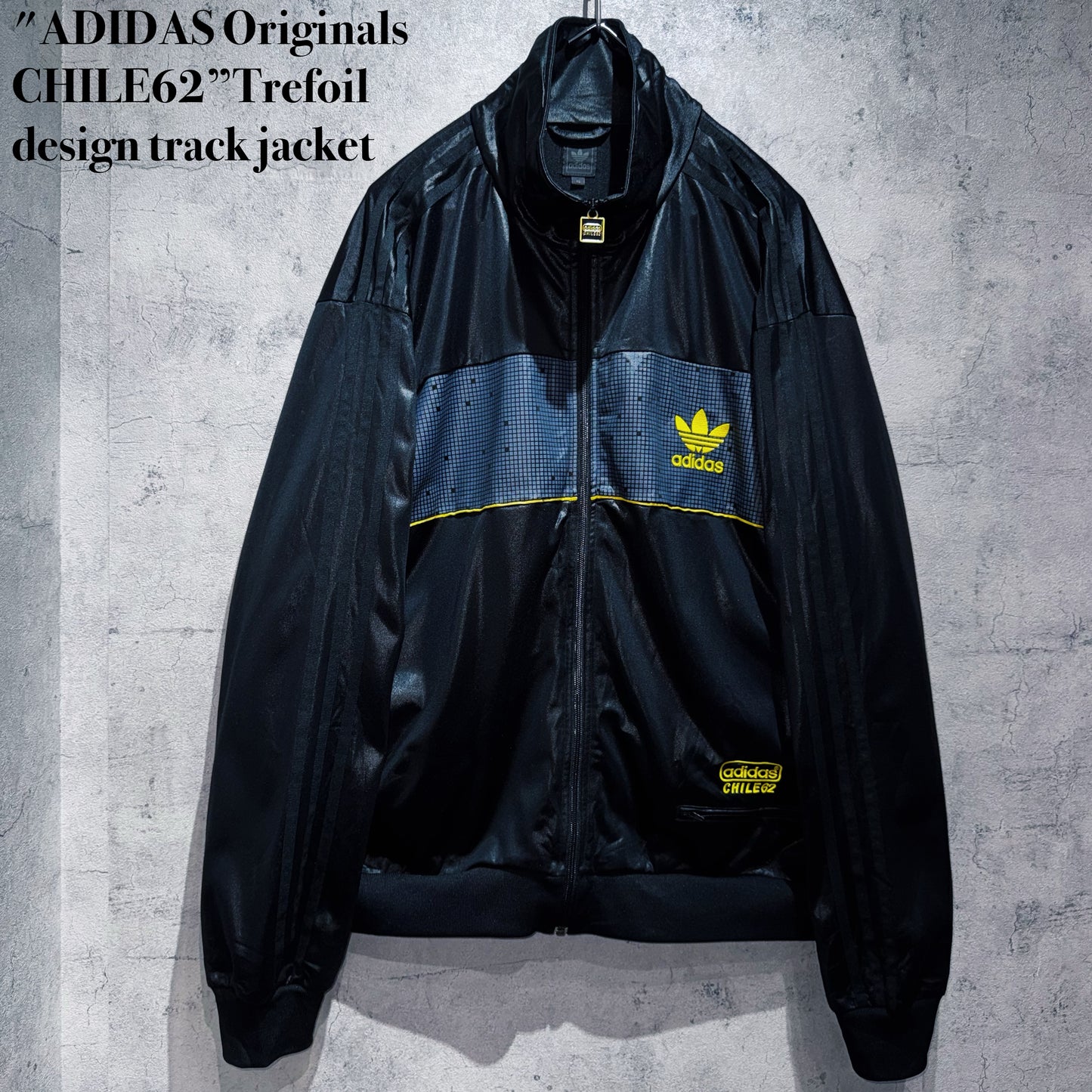"ADIDAS Originals CHILE62”Trefoil design track jacket