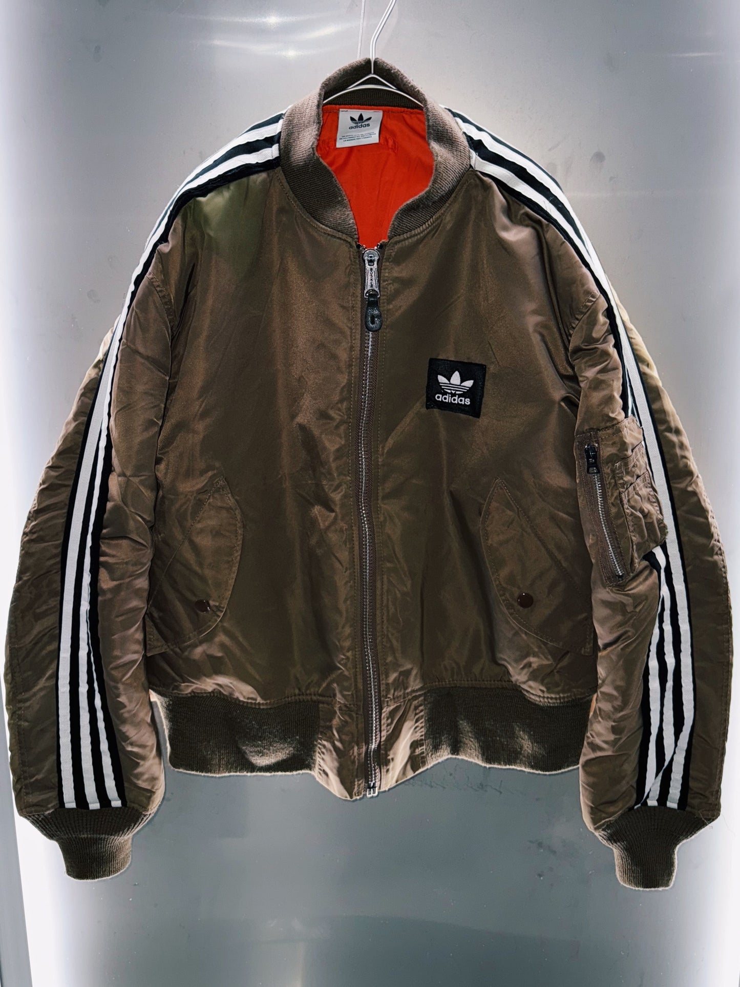 special Original Re:make adidas MA-1 flight jacket