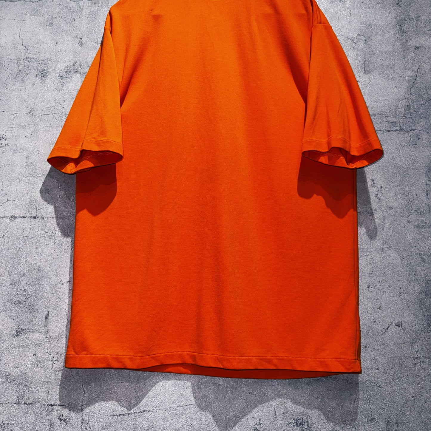 "Acne Studios"brand logo design mock neck T shirt