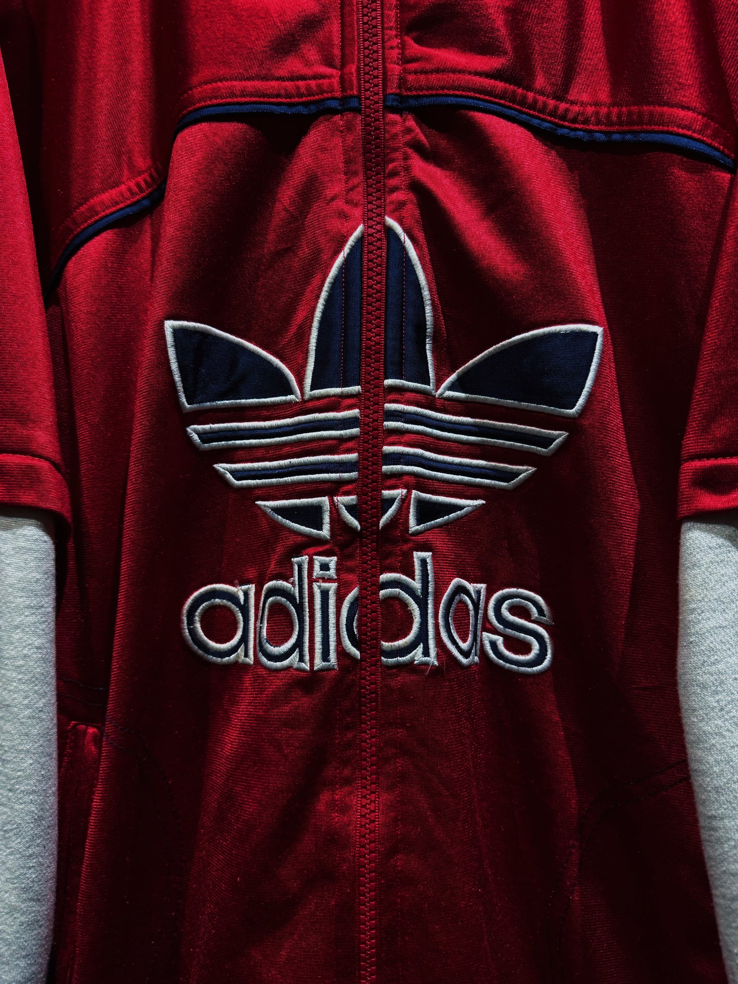 【ÆIEM】adidas originals Oversized Trefoil Embroidery Switching Track Jacket