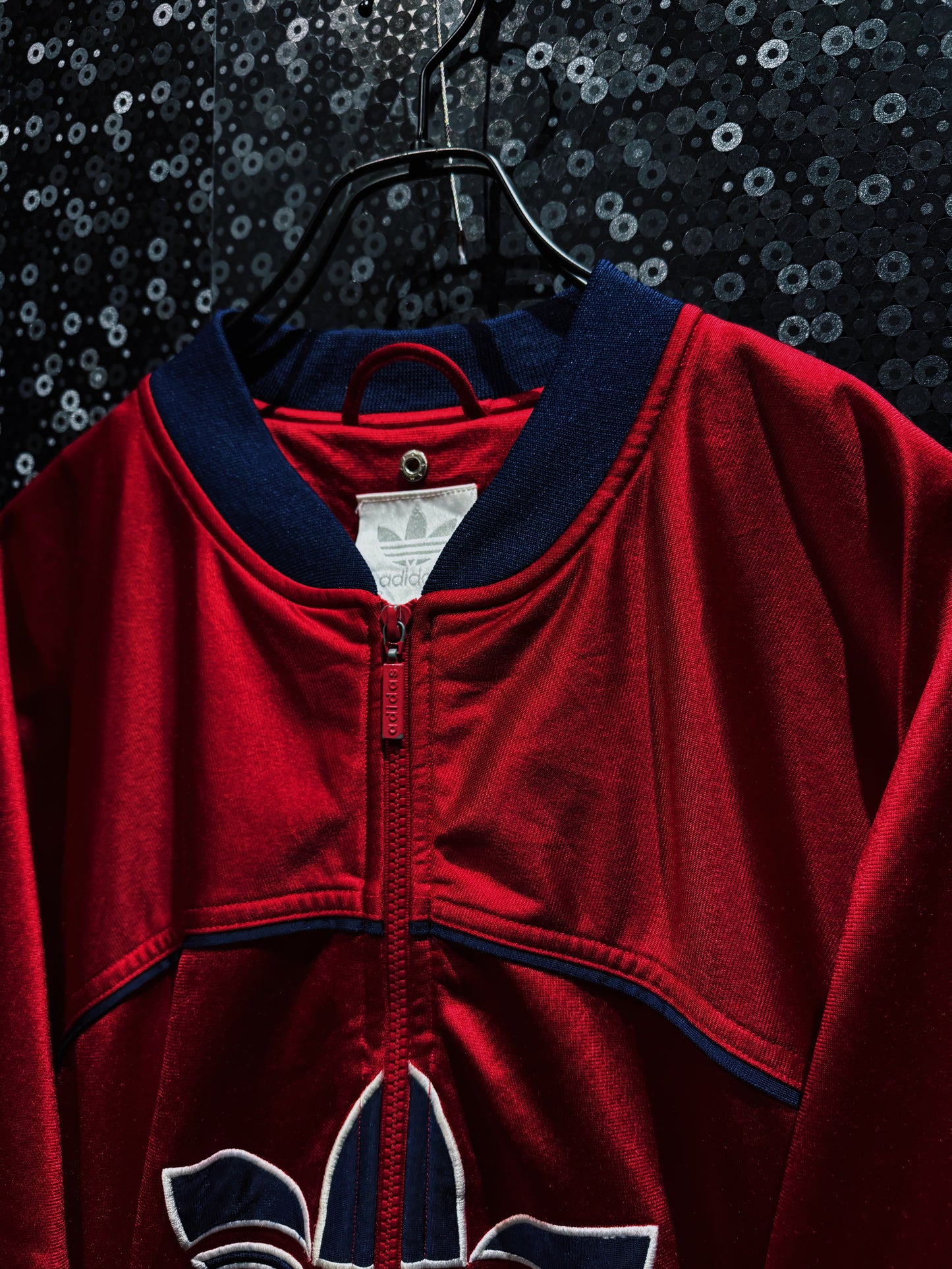 【ÆIEM】adidas originals Oversized Trefoil Embroidery Switching Track Jacket