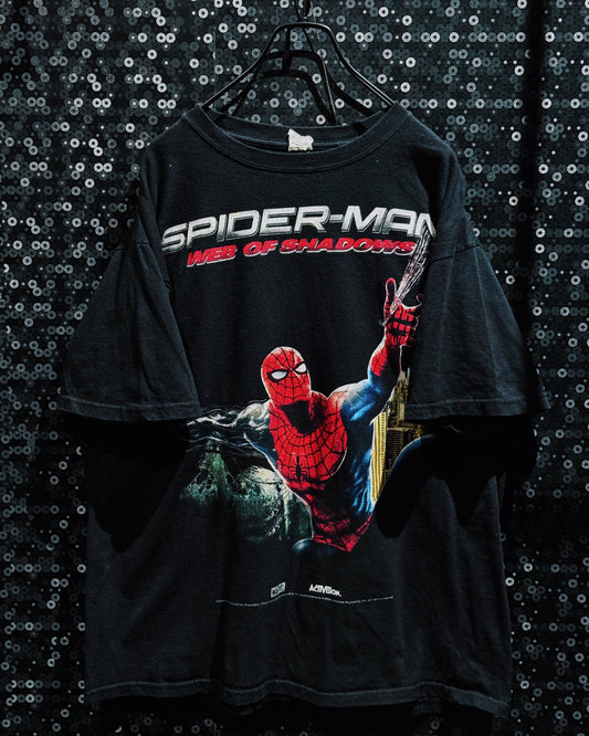 【ÆIEM】Spider-Man Web of Shadows Graphic T-shirt