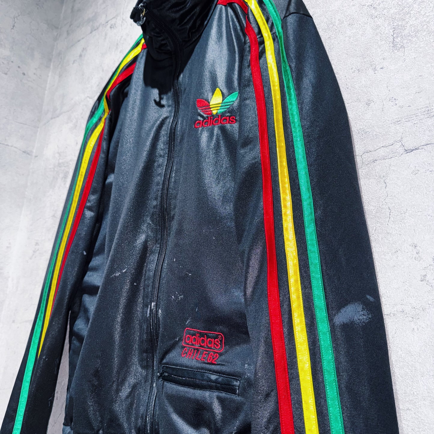 "ADIDAS Originals CHILE62”Trefoil design track jacket