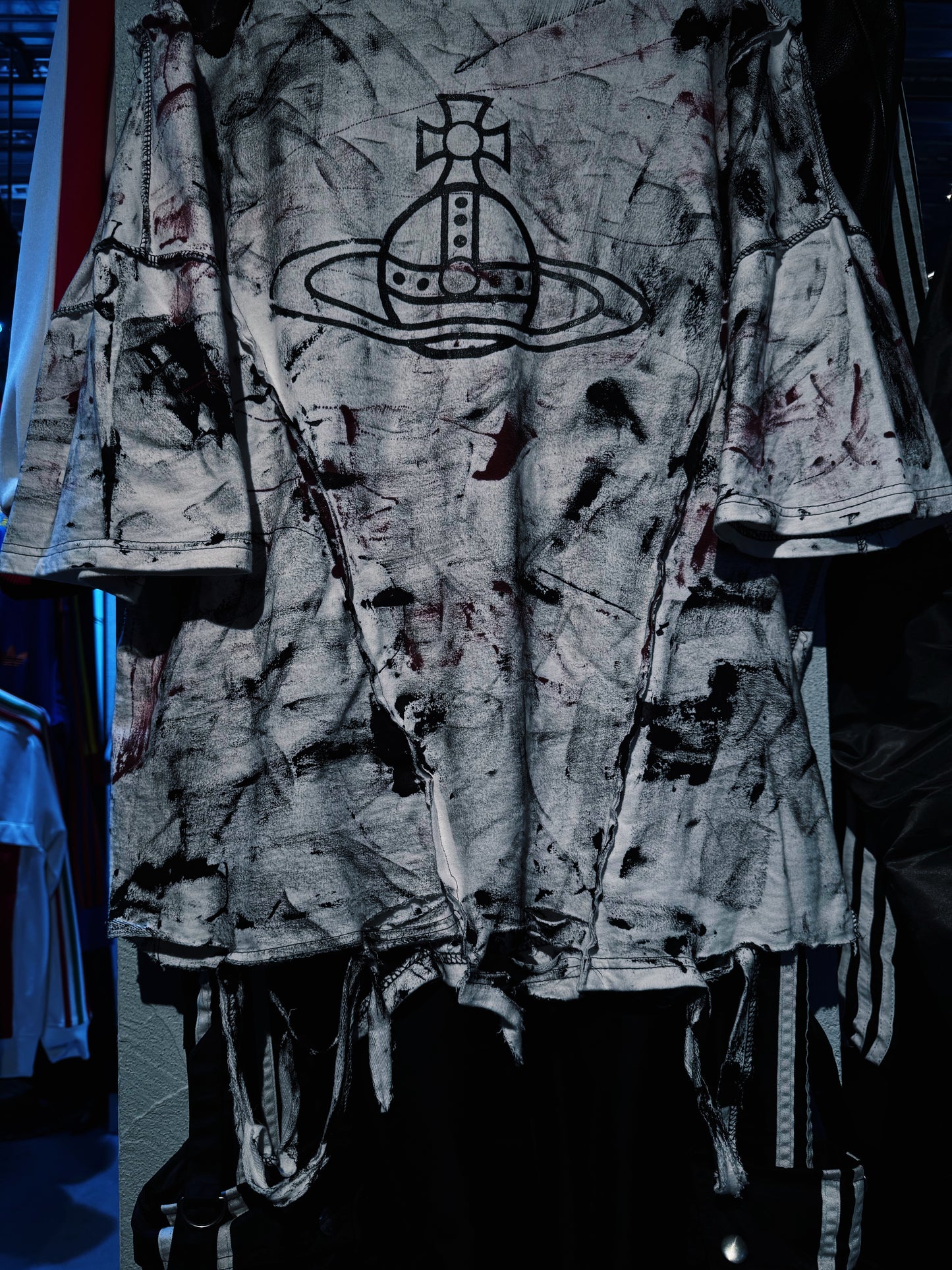 "vivid notes"The Anarchist's Layered Orbit T-shirt