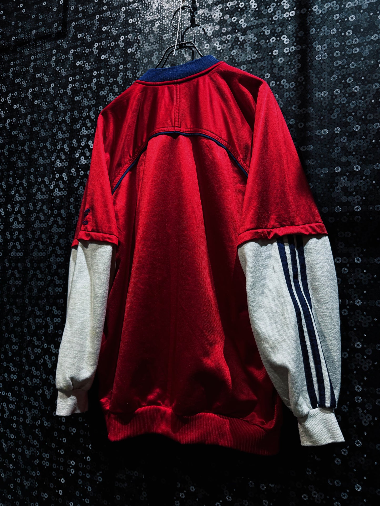 【ÆIEM】adidas originals Oversized Trefoil Embroidery Switching Track Jacket