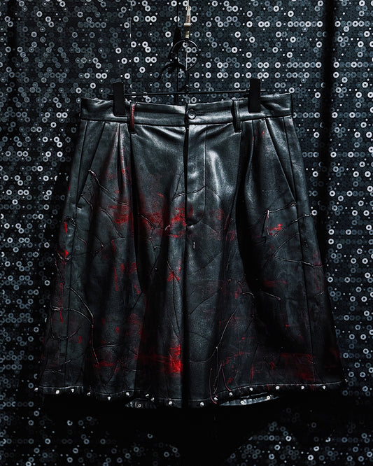 【ÆIEM】vivid notes IRON VEIN hurf pants