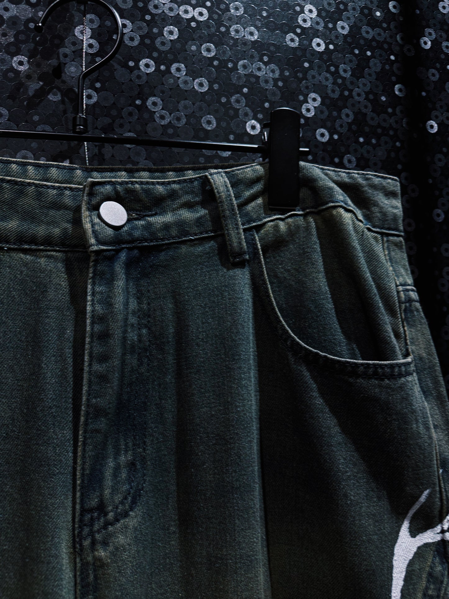 【ÆIEM】“RƎ:STANCE” Hand-Painted Reconstructed Denim