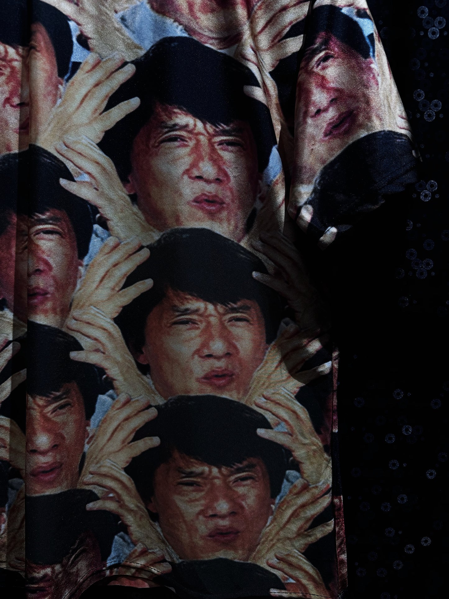 【ÆIEM】Jackie Chan All Over Print Graphic T-shirt