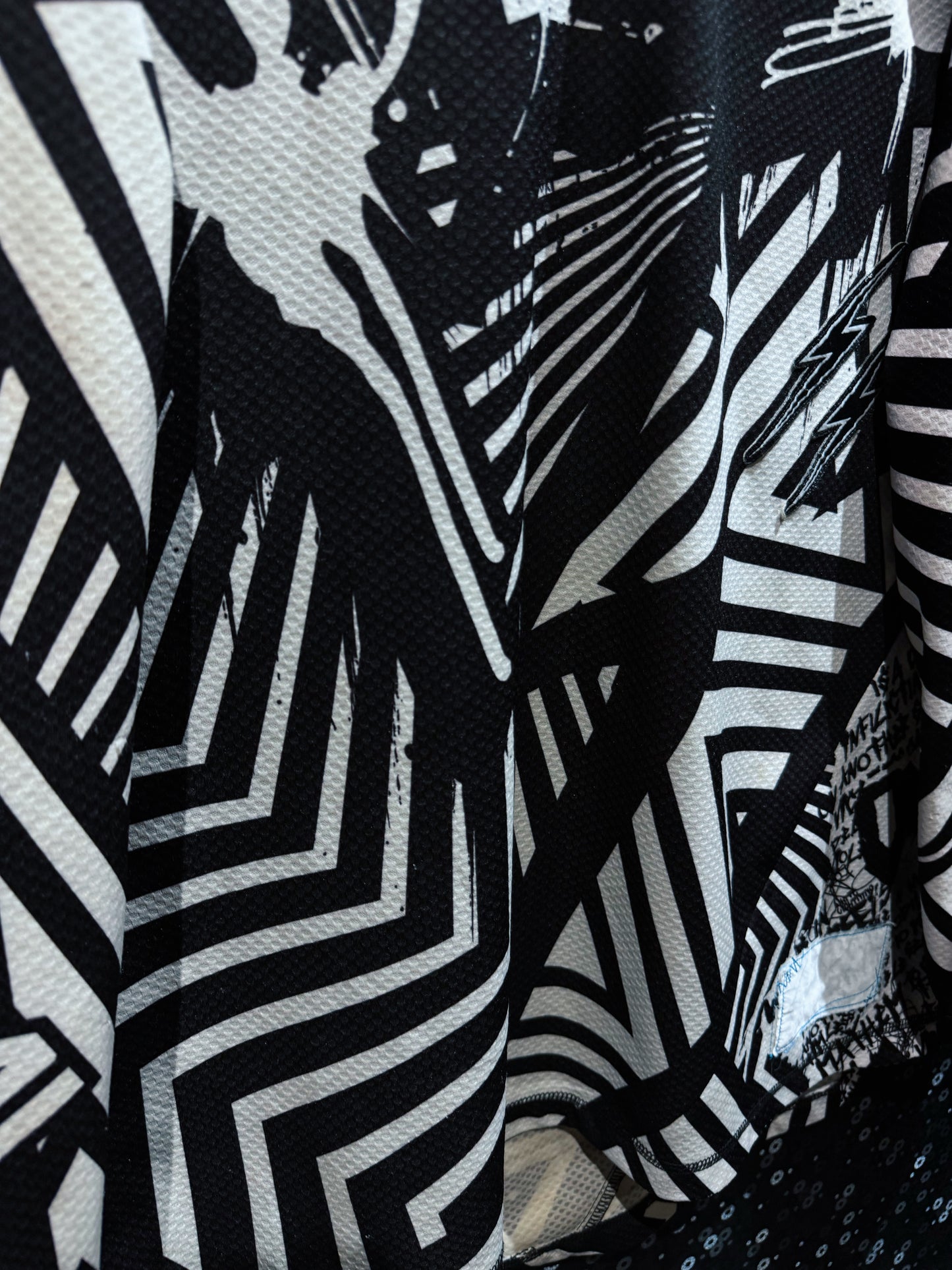【ÆIEM】“O’Neal” Vintage Optical Illusion Motocross Jersey