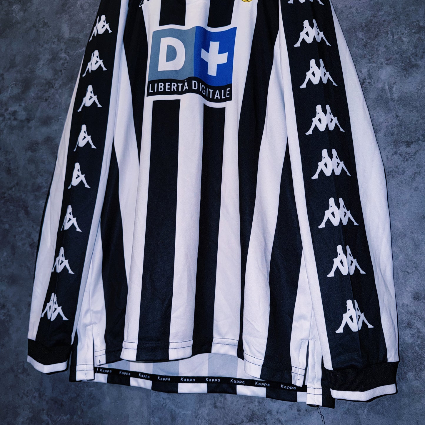 【doppio】90’s vintage “Juventus”No.21” Zidane” long sleeve game shirt
