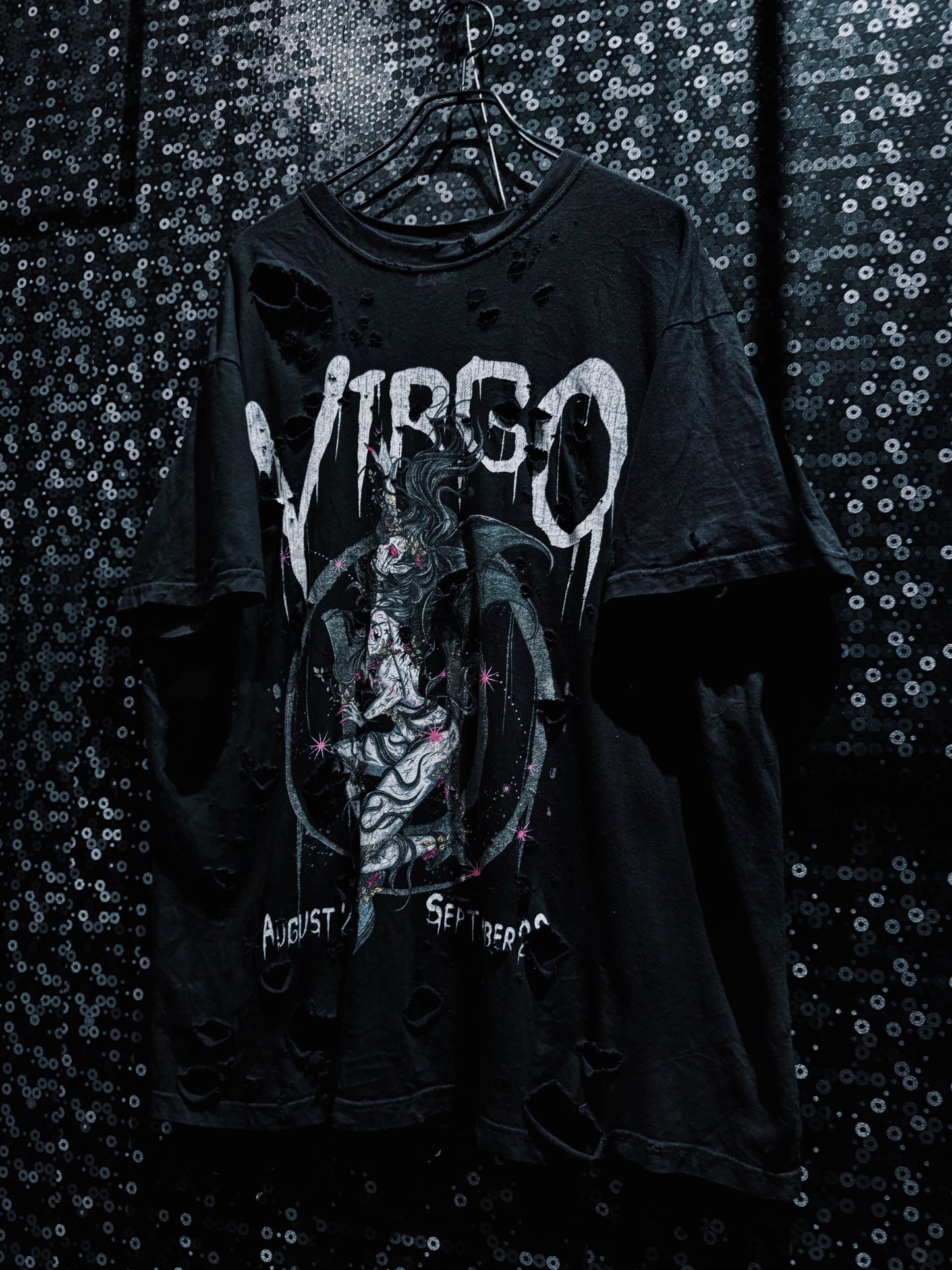 【ÆIEM】Natural “boro” Remake MURSO Graphic T-shirt
