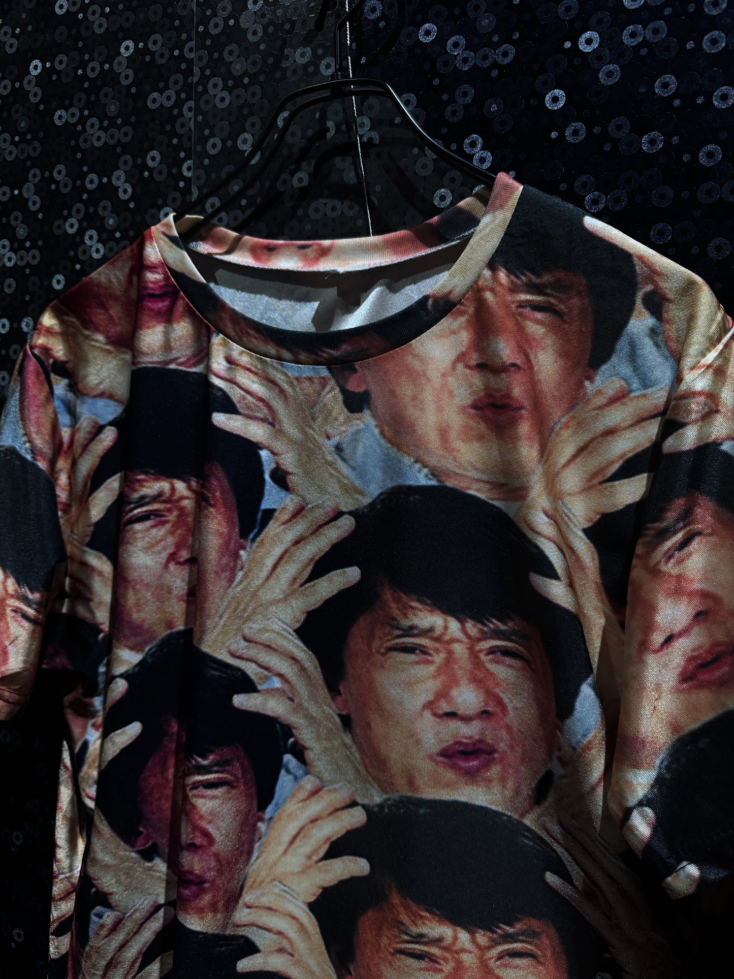 【ÆIEM】Jackie Chan All Over Print Graphic T-shirt