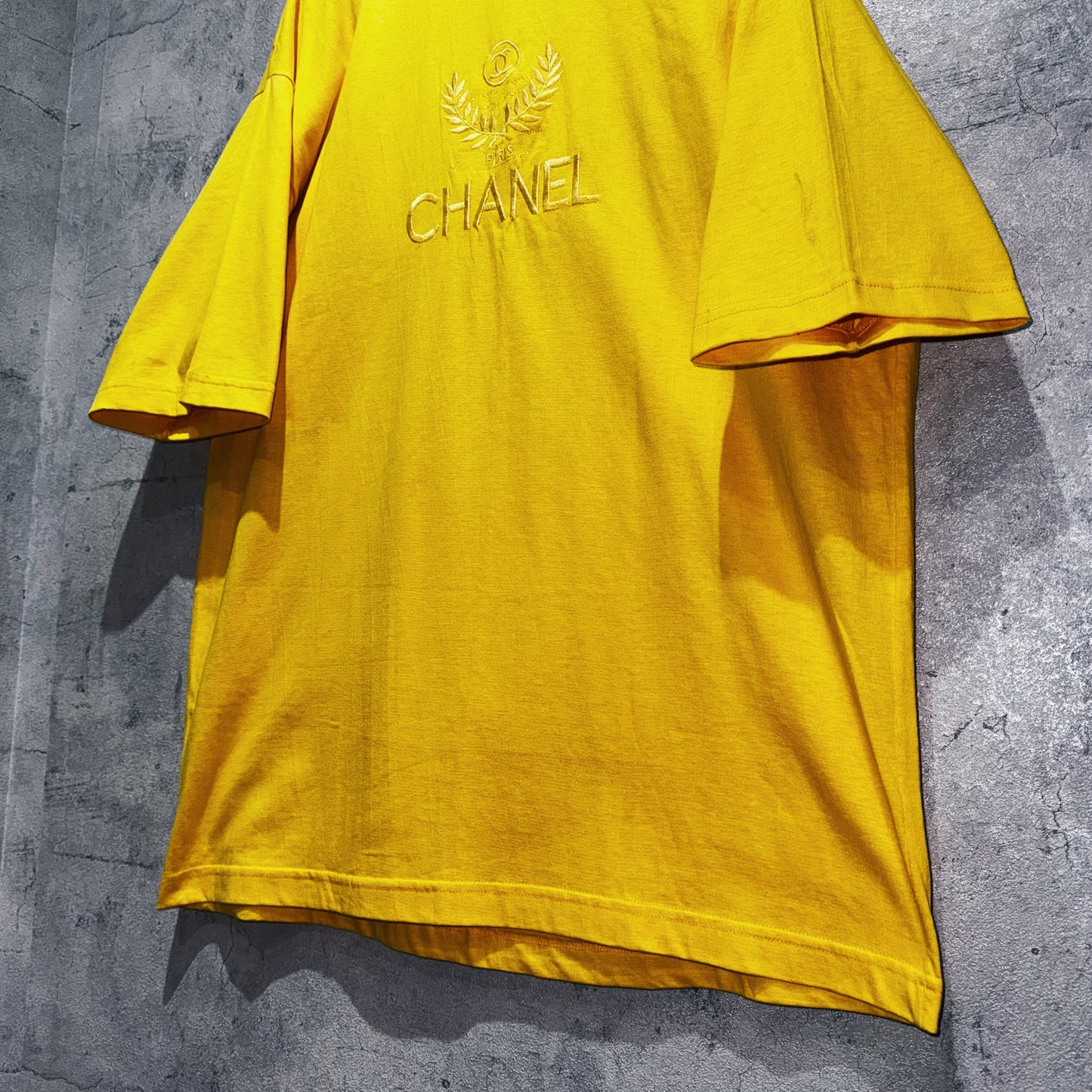 "CHANEL"logo embroidery design hoodie short sleeve T shirt