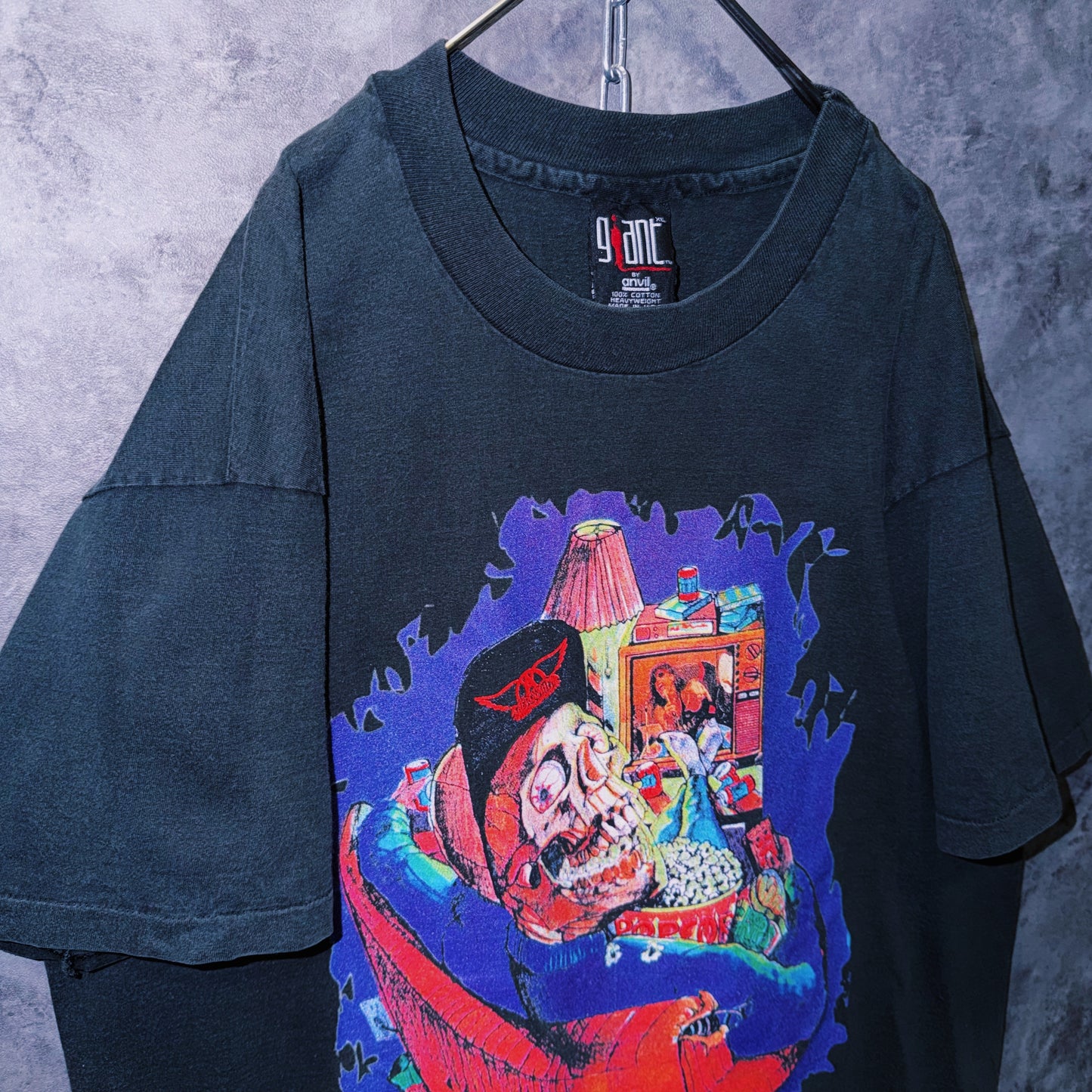 【doppio】90’s vintage “Aerosmith” graphic design band T-shirt
