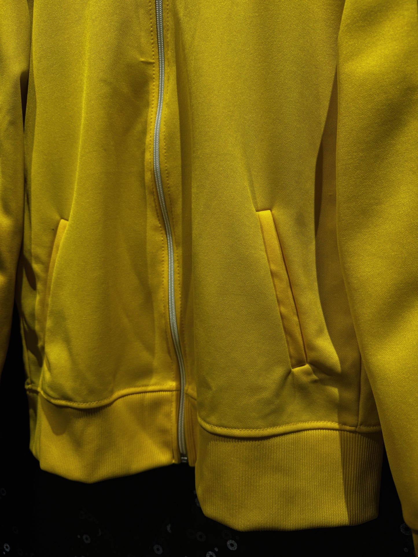 【ÆIEM】adidas originals Trefoil Back Print Yellow Track Jacket Made in U.S.A.