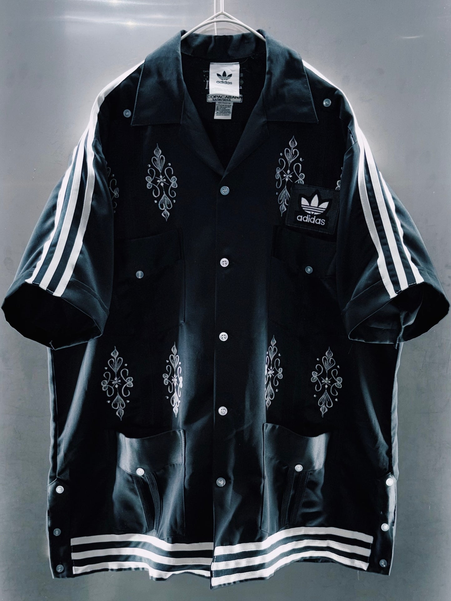 special Original Re:make adidas loose cuban shirt