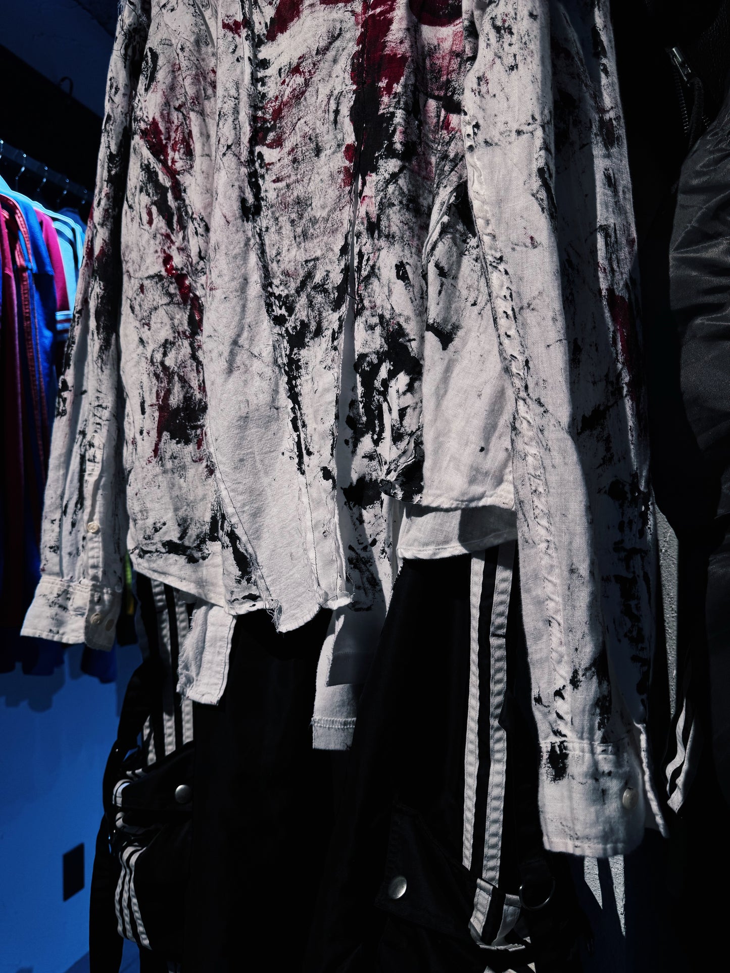 "vivid notes"再構築 The Anarchist's painting design Orbit shirt