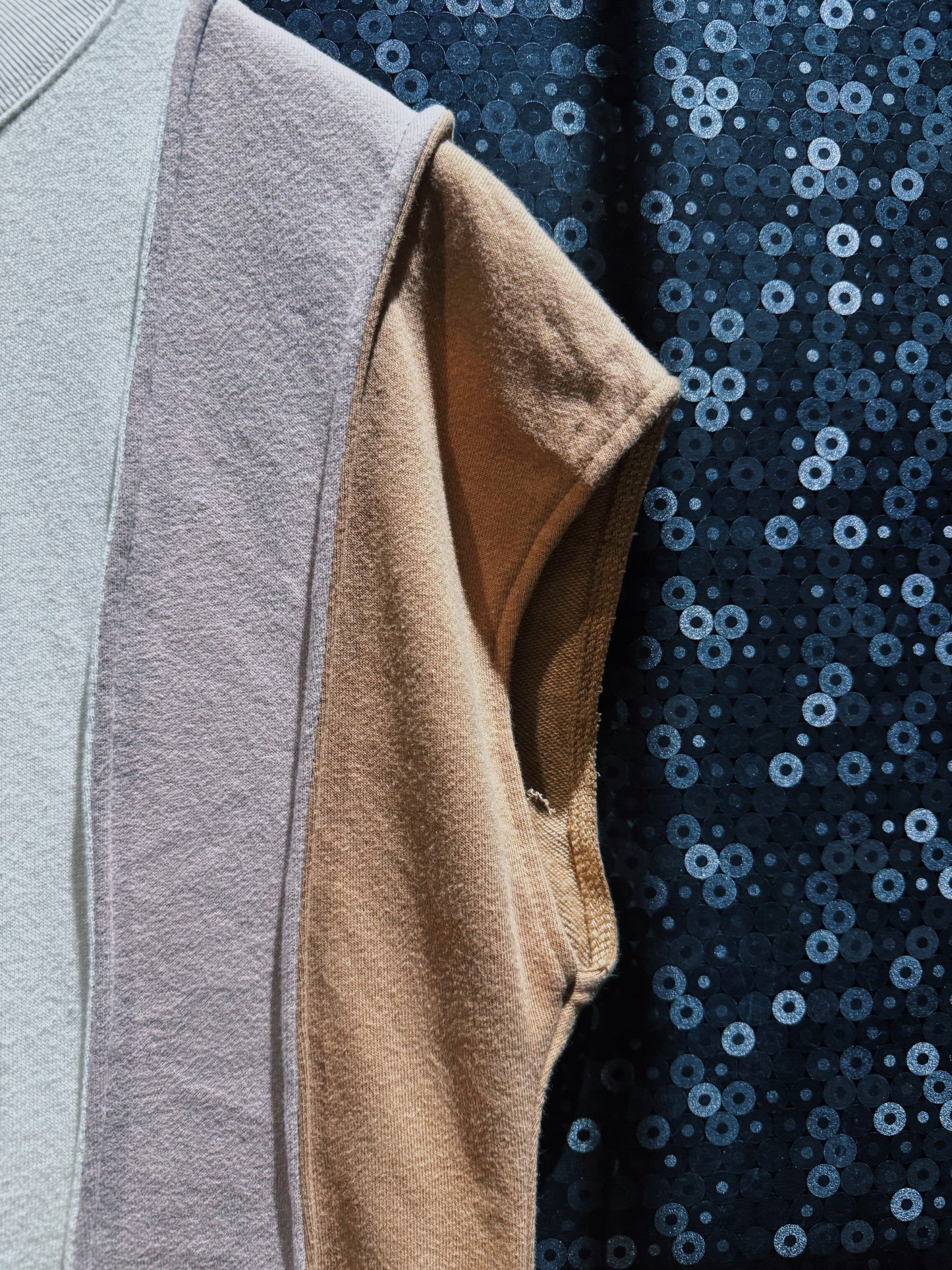 【ÆIEM】再倖築 “Earth Tone Multi Docking” No Sleeve T-Shirt