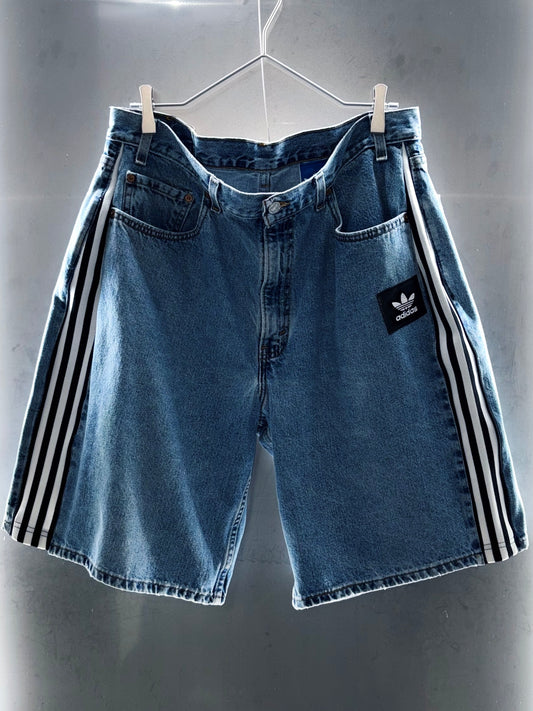 special Original Re:make adidas × LEVI'S loose denim pants