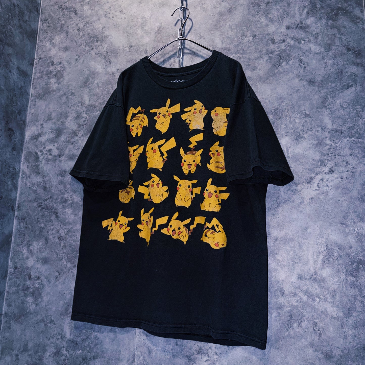 【doppio】vintage “Pikachu”character print design T-shirt