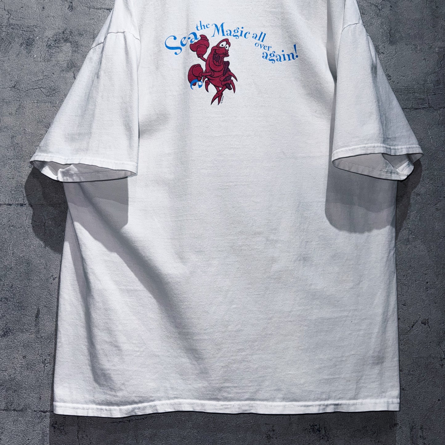 90's"Disney"Sebastian single design promotion T shirt