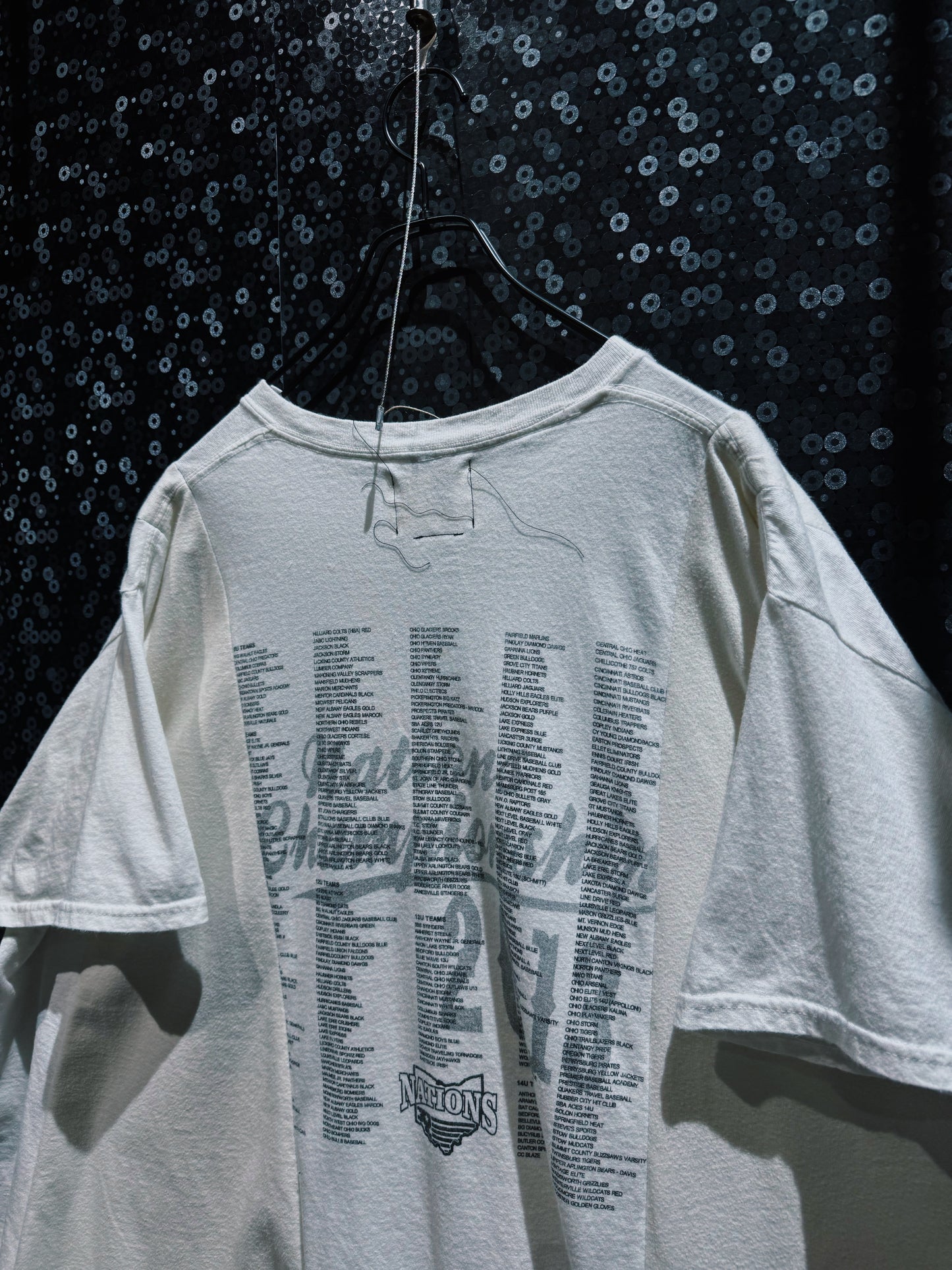 【ÆIEM】再倖築 “Expansion Championship” Big Silhouette Docking T-Shirt