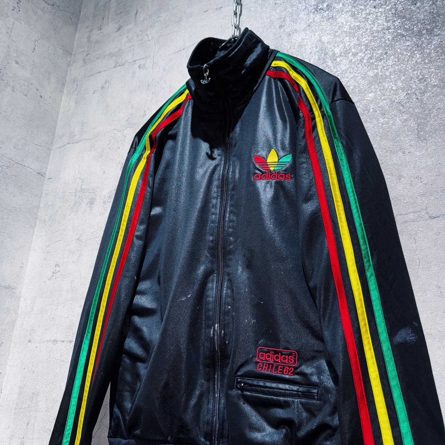 "ADIDAS Originals CHILE62”Trefoil design track jacket