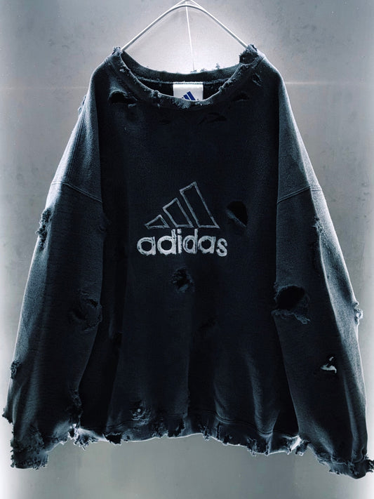 special AYNE Original vintage adidas "boro" Re:make pullover