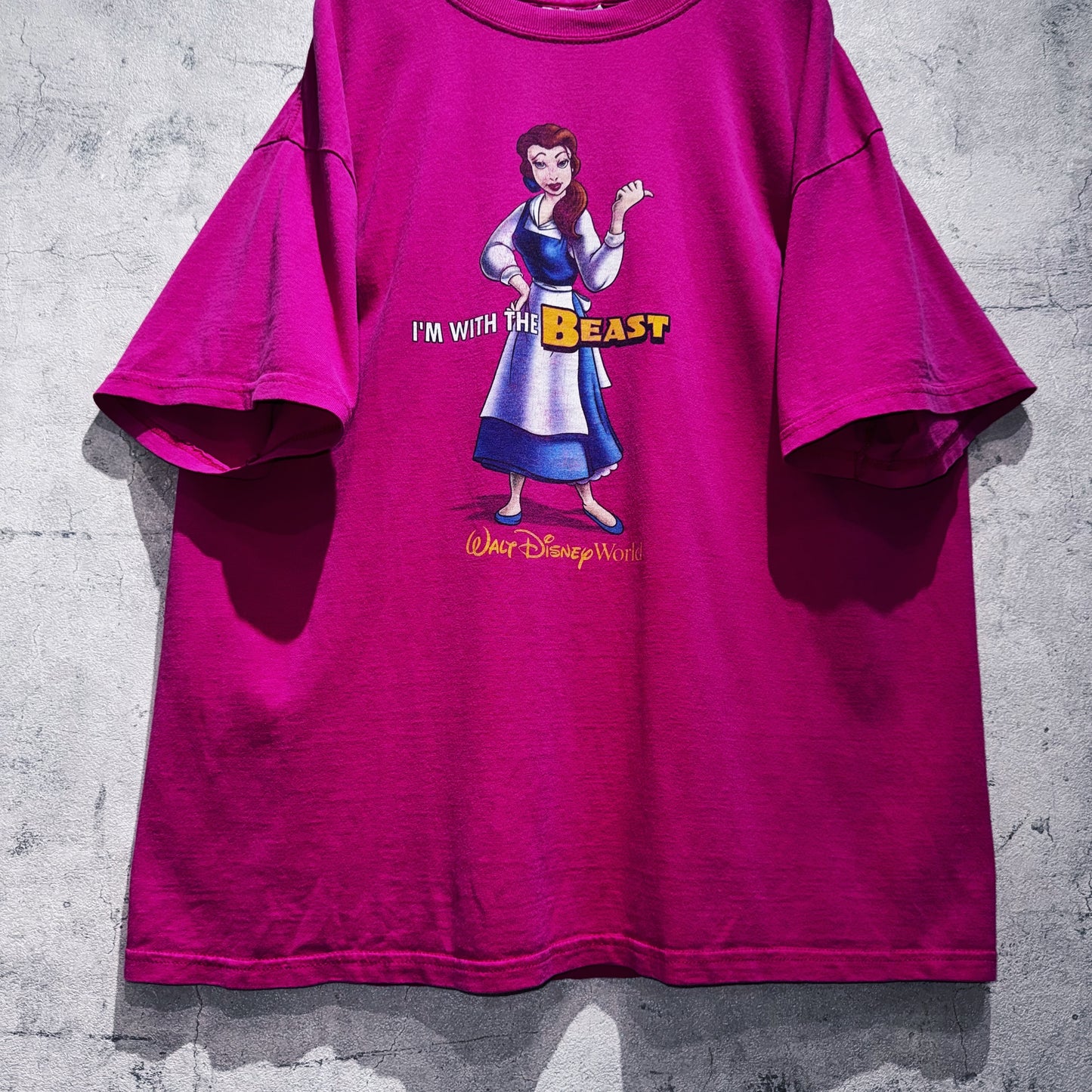 "Beauty and the Beast"Belle single design color T shirt