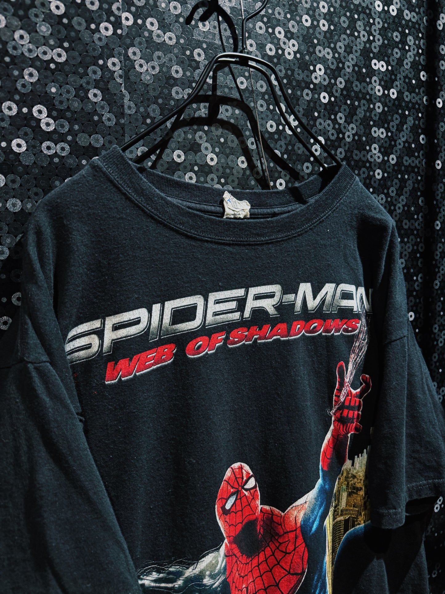【ÆIEM】Spider-Man Web of Shadows Graphic T-shirt