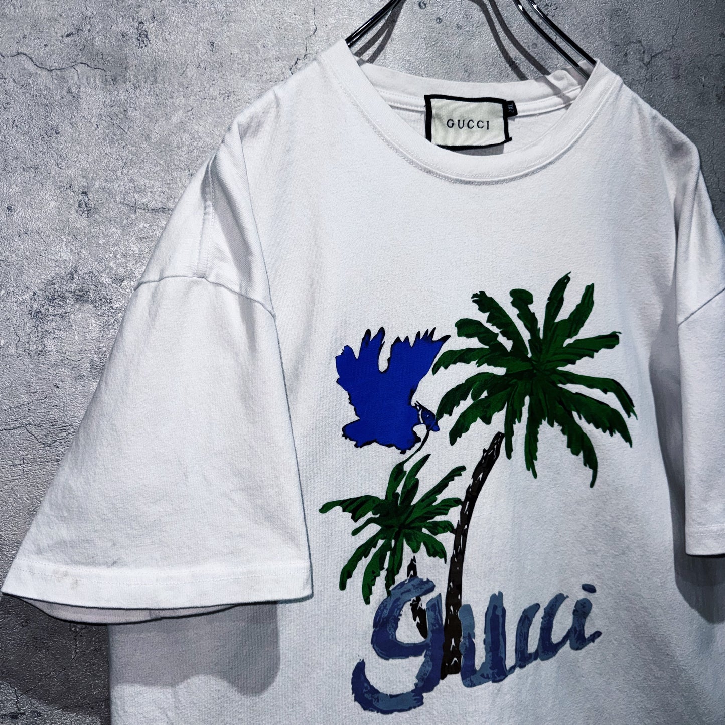 "GUCCI"Art graphic print design T shirt