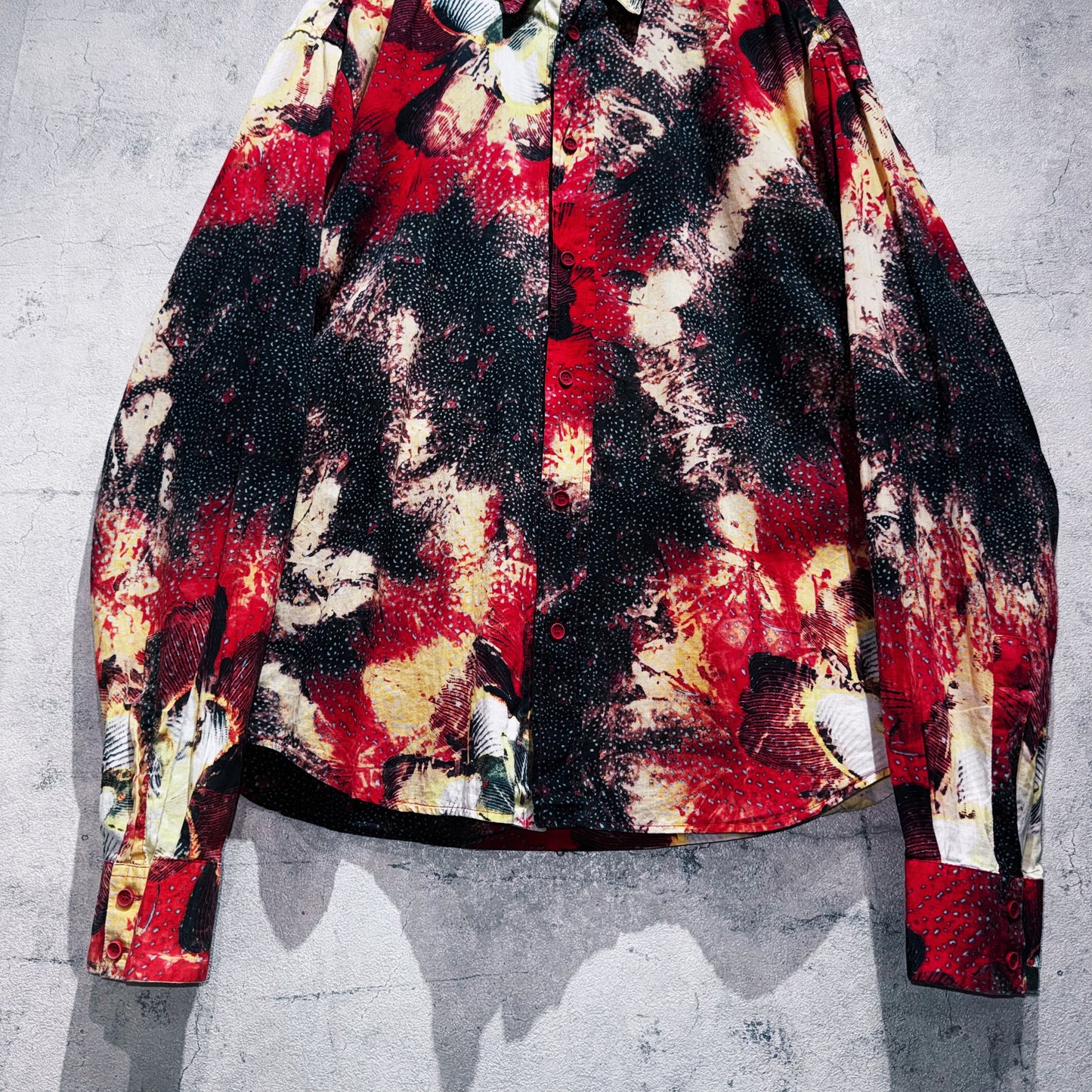 "VERSACE"Art graphic pattern design shirt