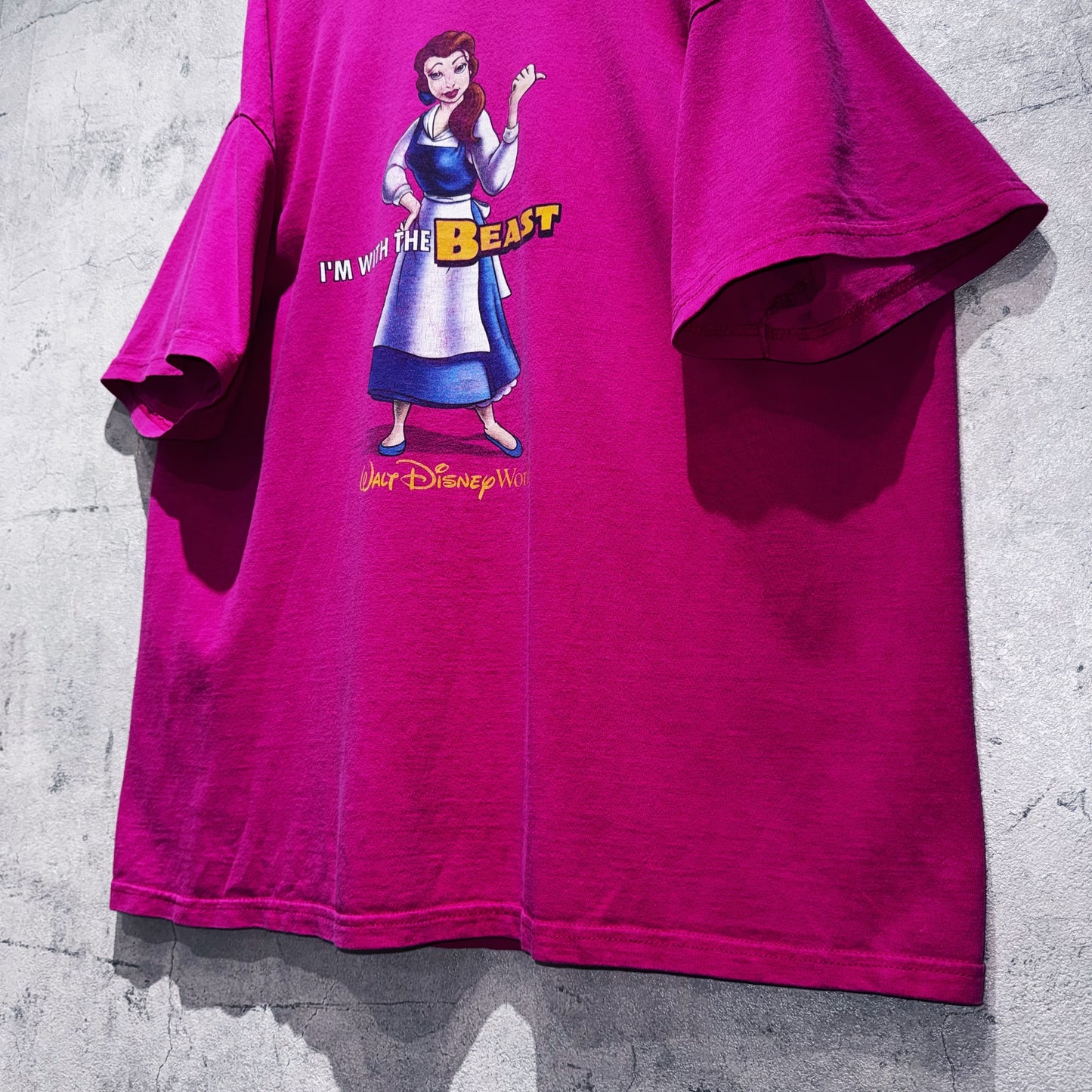 "Beauty and the Beast"Belle single design color T shirt