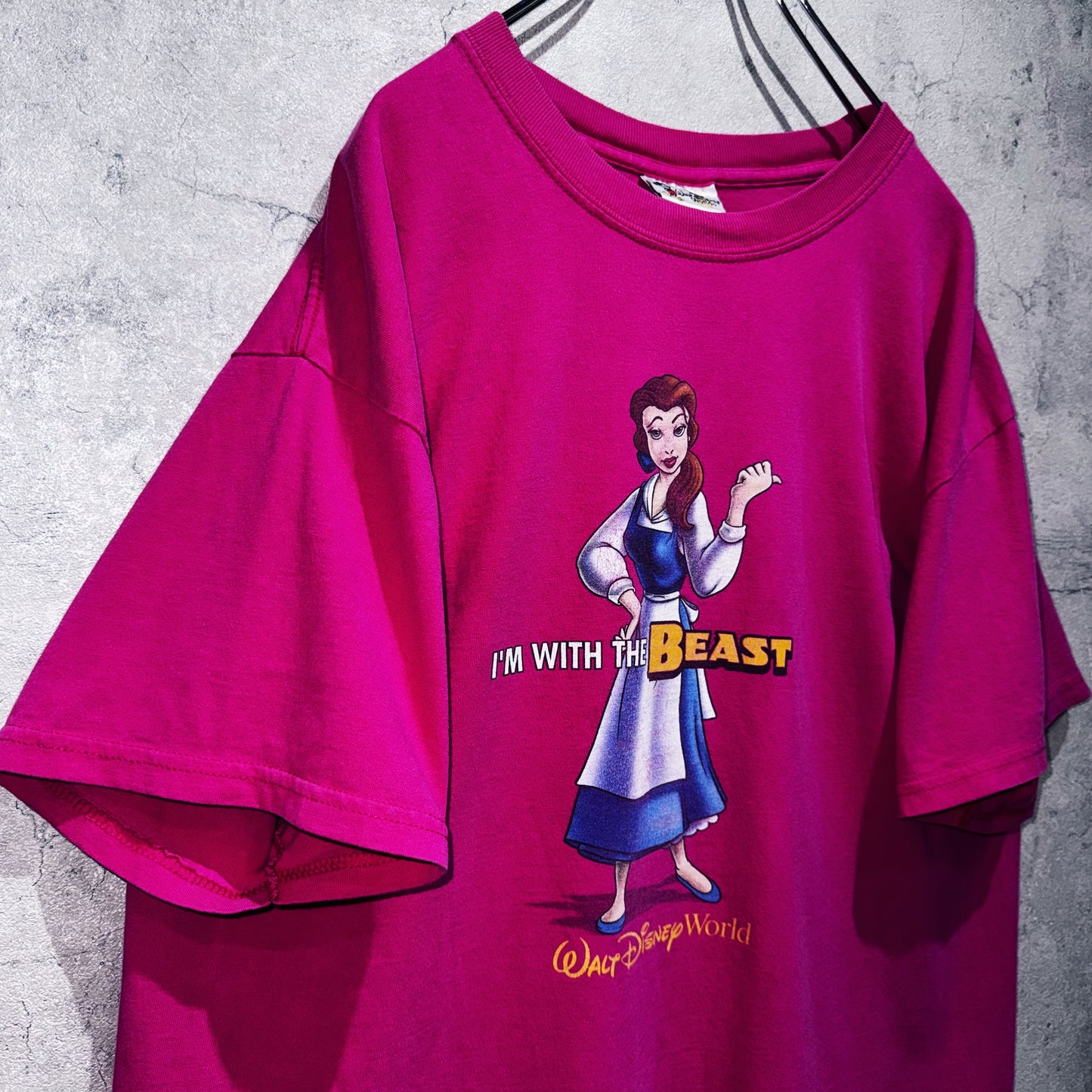 "Beauty and the Beast"Belle single design color T shirt
