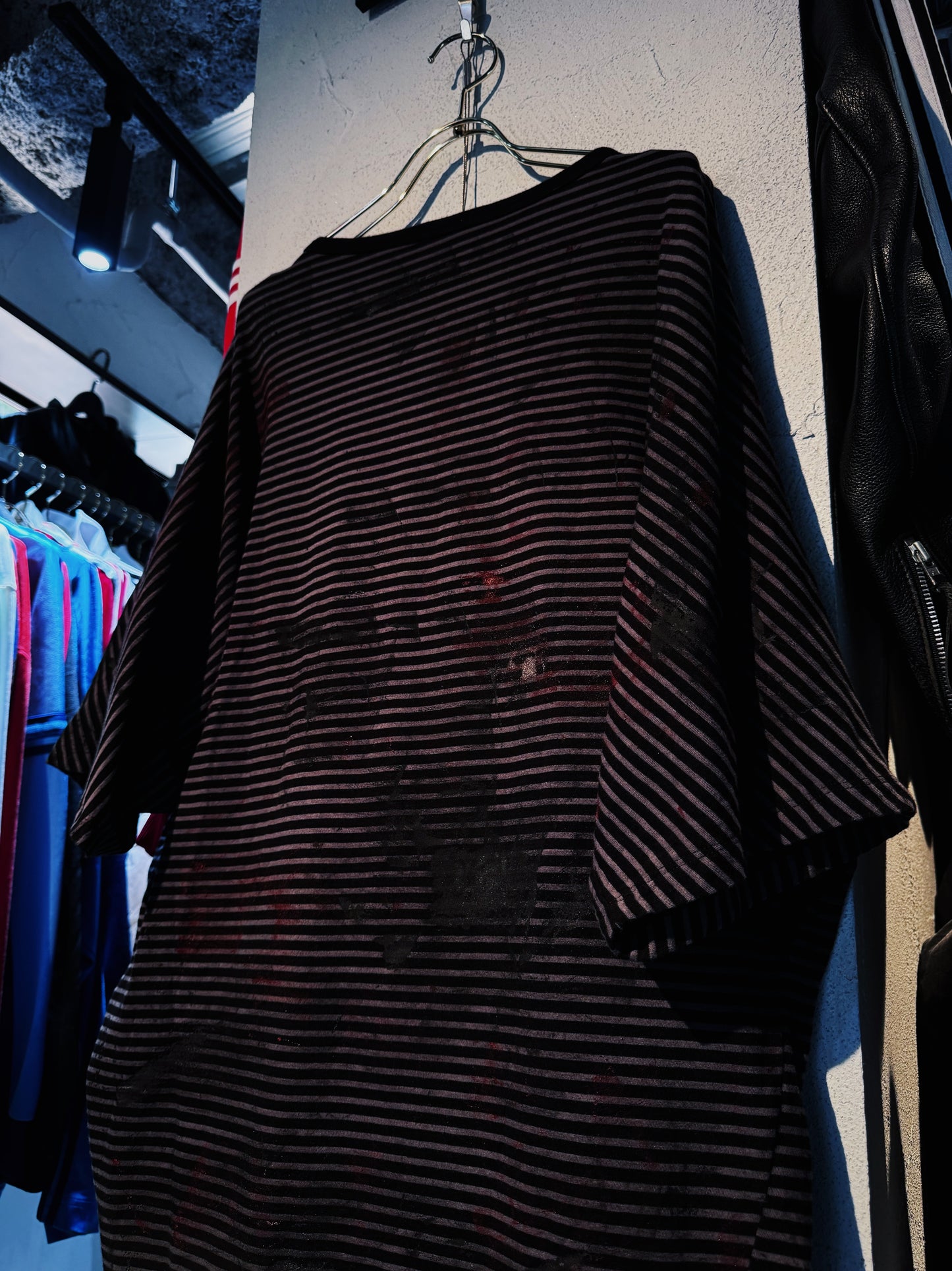 "vivid notes"The Anarchist's Layered Orbit T-shirt
