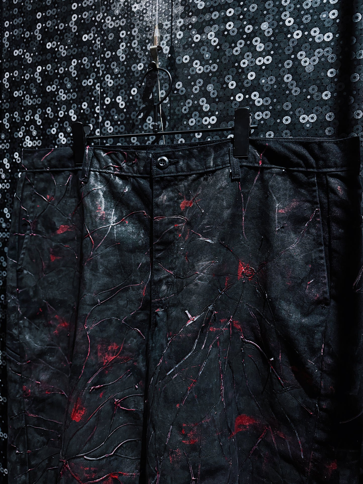 【ÆIEM】vivid notes IRON VEIN hurf pants