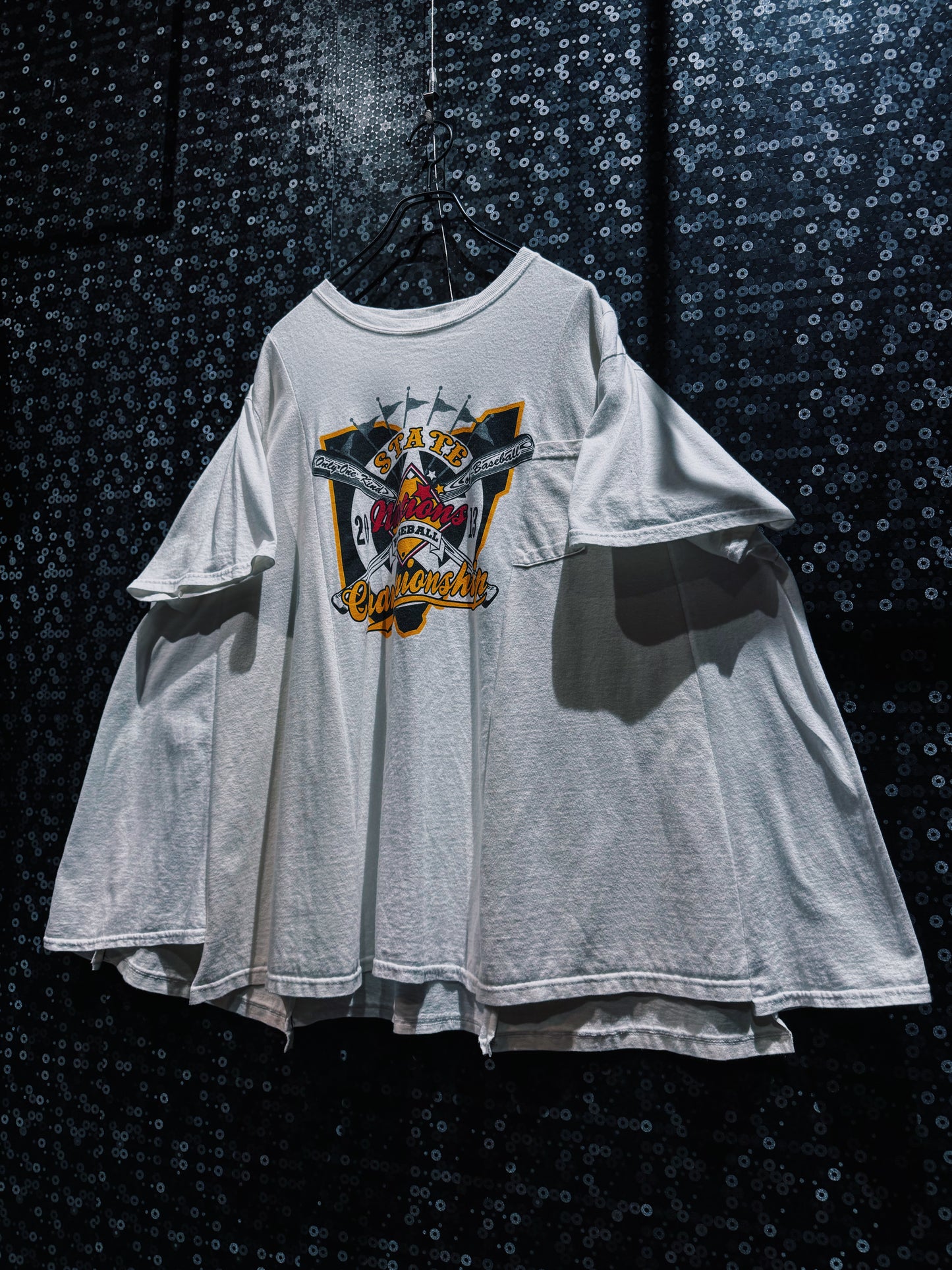 【ÆIEM】再倖築 “Expansion Championship” Big Silhouette Docking T-Shirt