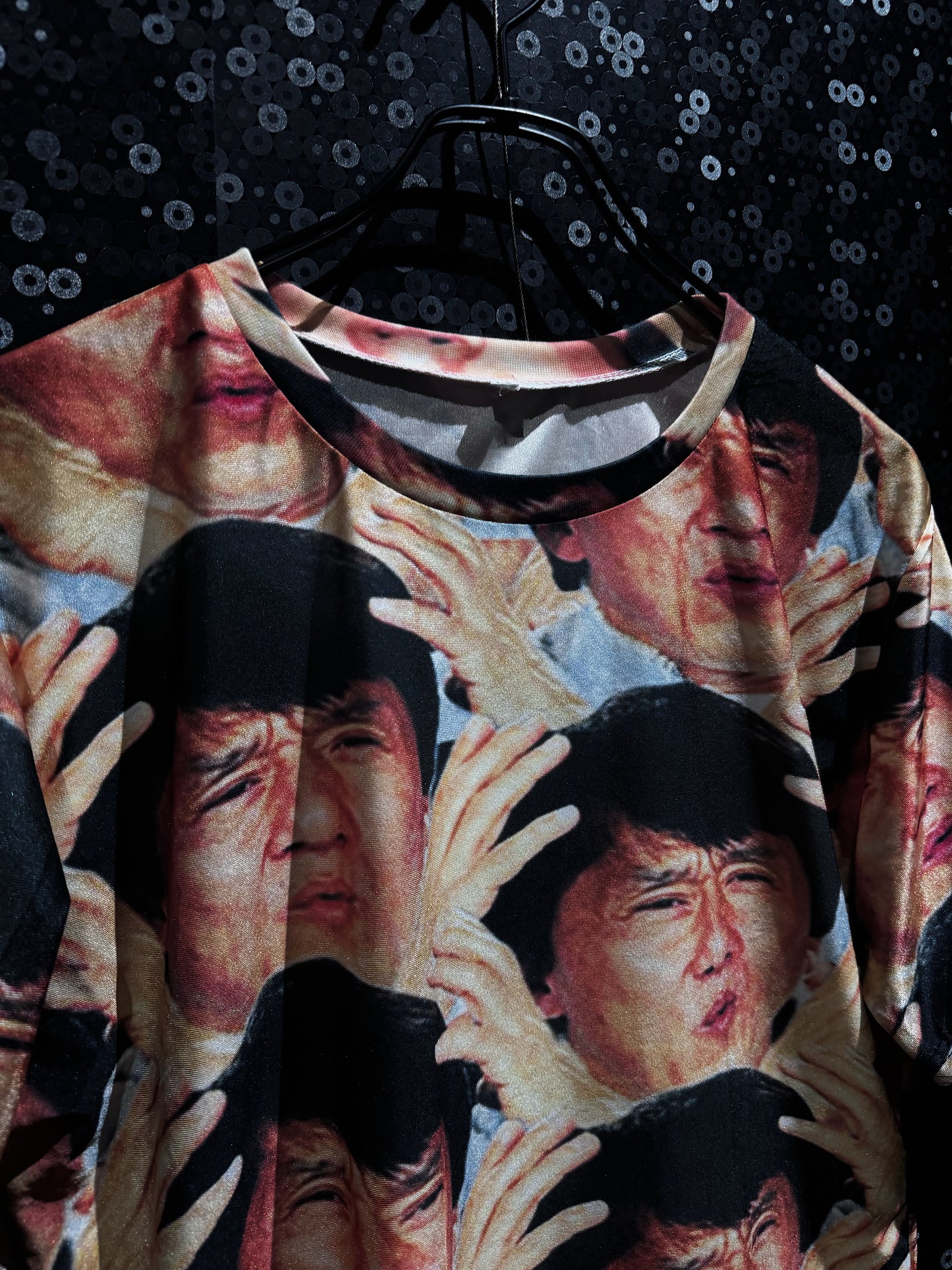 【ÆIEM】Jackie Chan All Over Print Graphic T-shirt