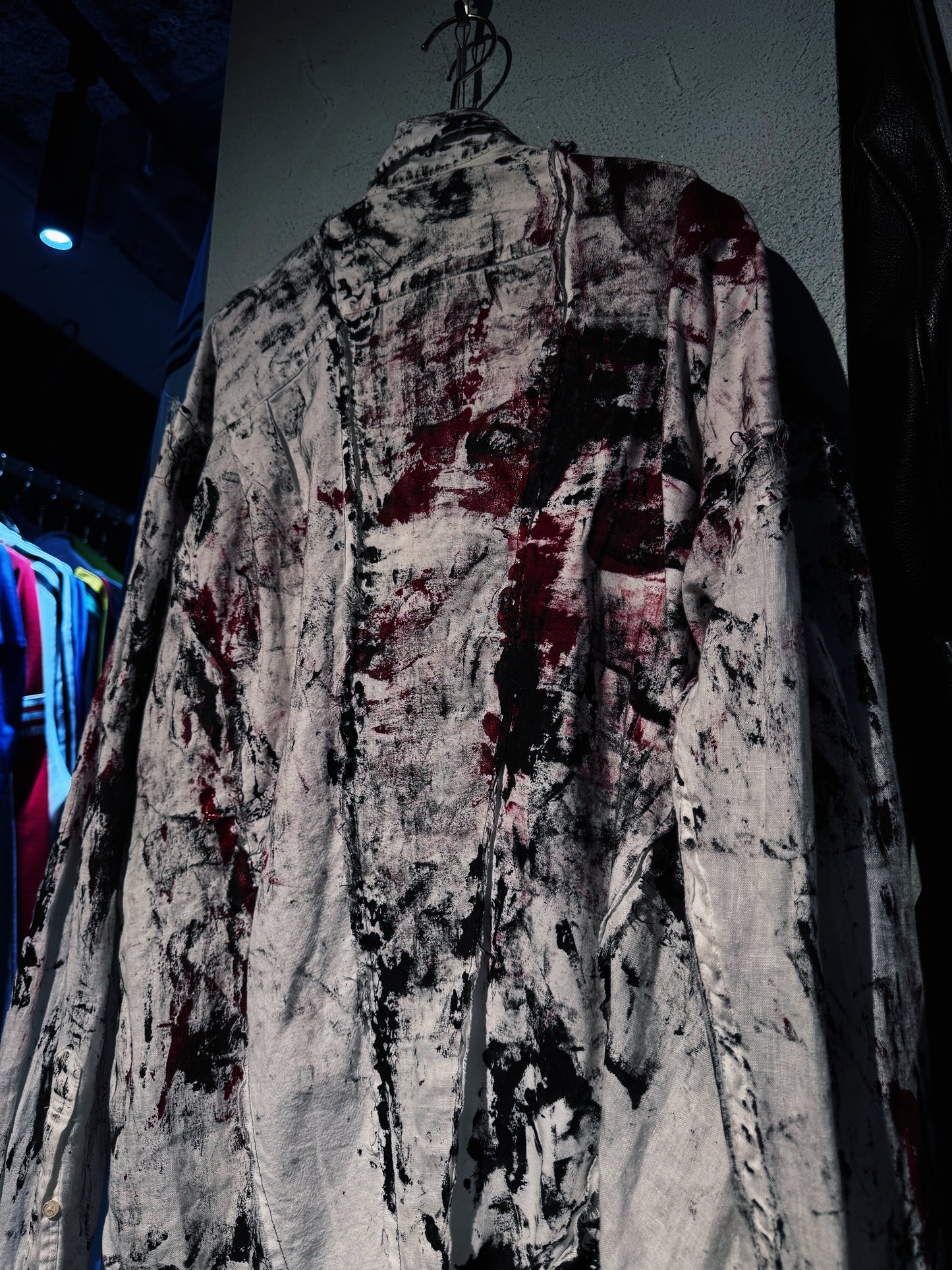 "vivid notes"再構築 The Anarchist's painting design Orbit shirt