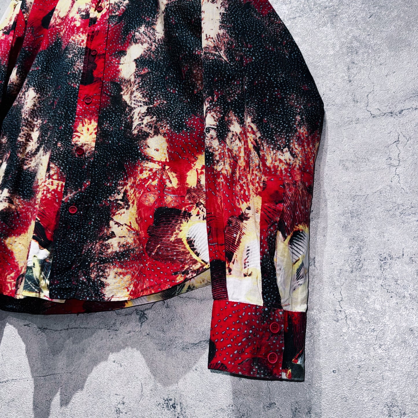 "VERSACE"Art graphic pattern design shirt